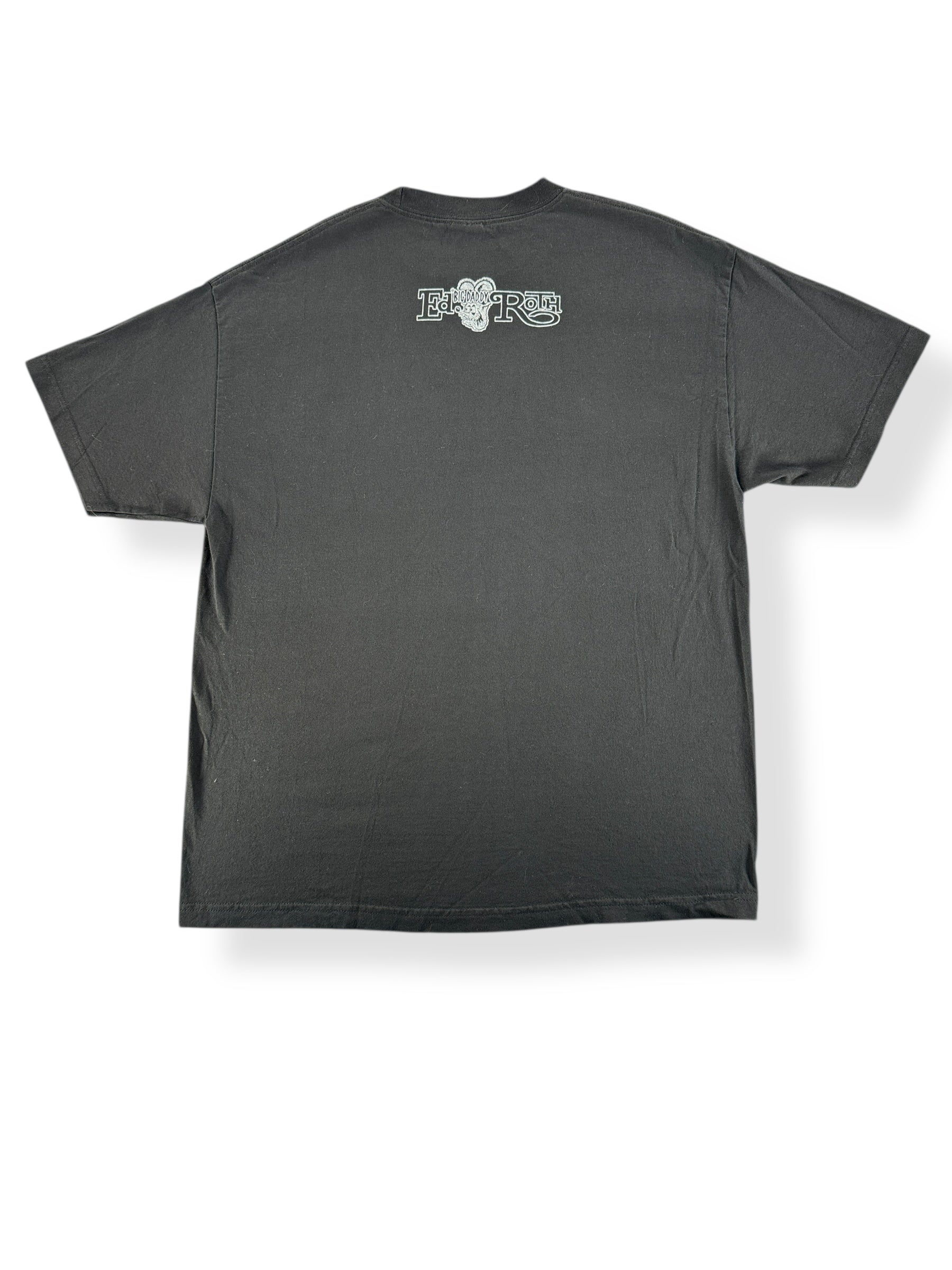 Back of Vintage Ed "Big Daddy" Roth Rat Fink Tee SZ L