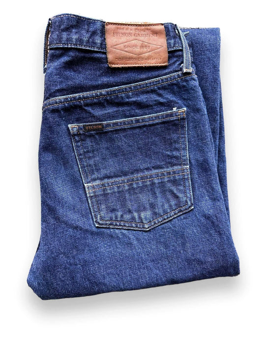 Folded View of Filson Selvedge Dungarees W31 |  Filson Jeans | Filson Denim Workwear Seattle