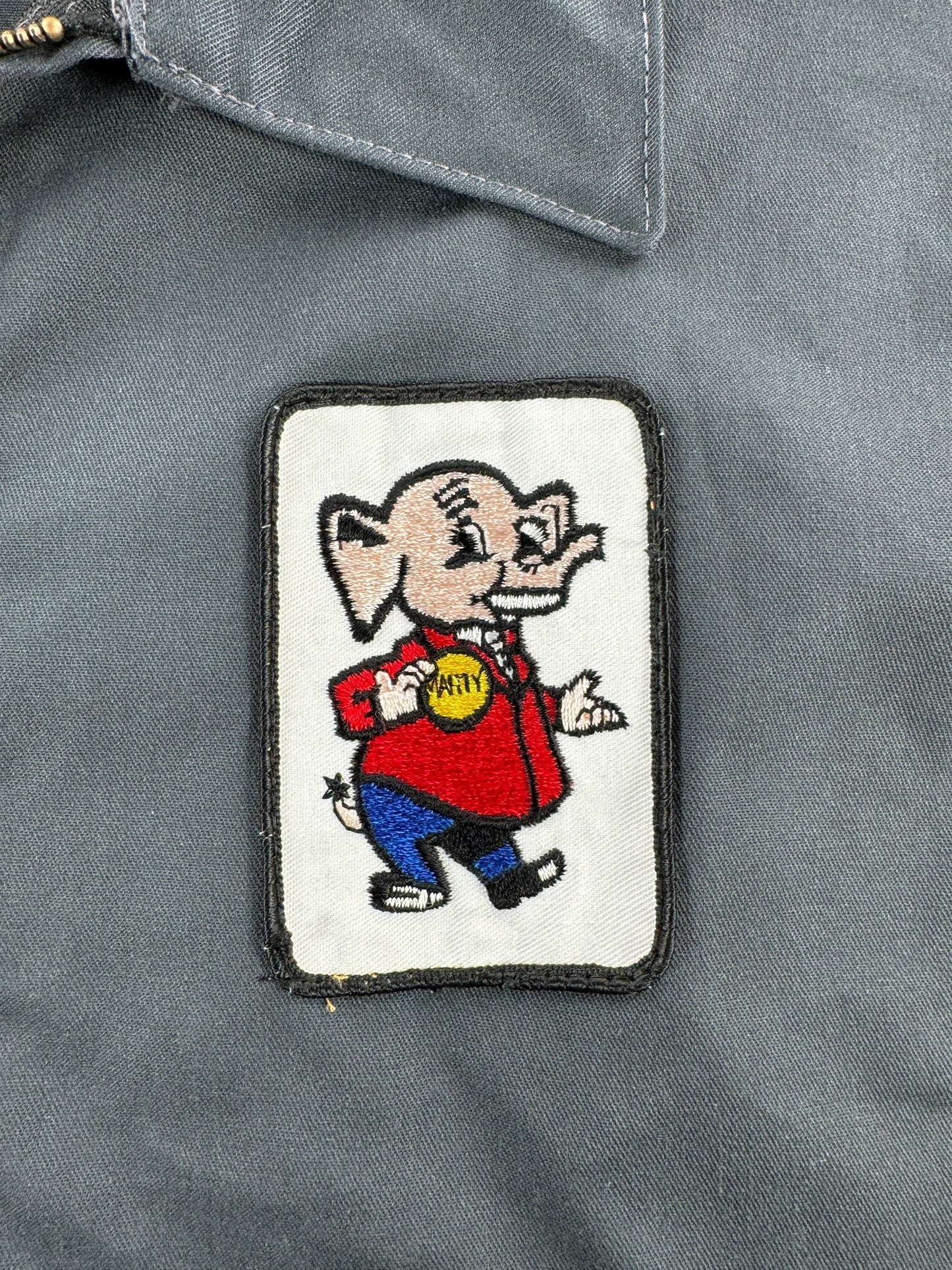 Patch on Vintage Troy Shop Jacket SZ L