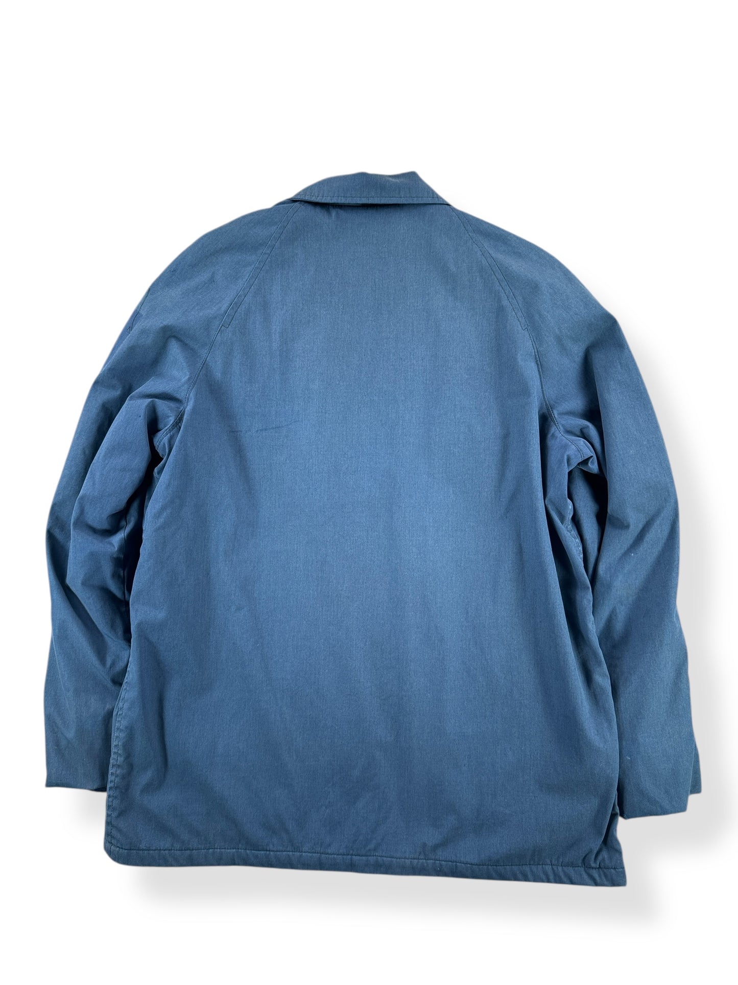 Back of Vintage Blue Women's Utility Jacket SZ L