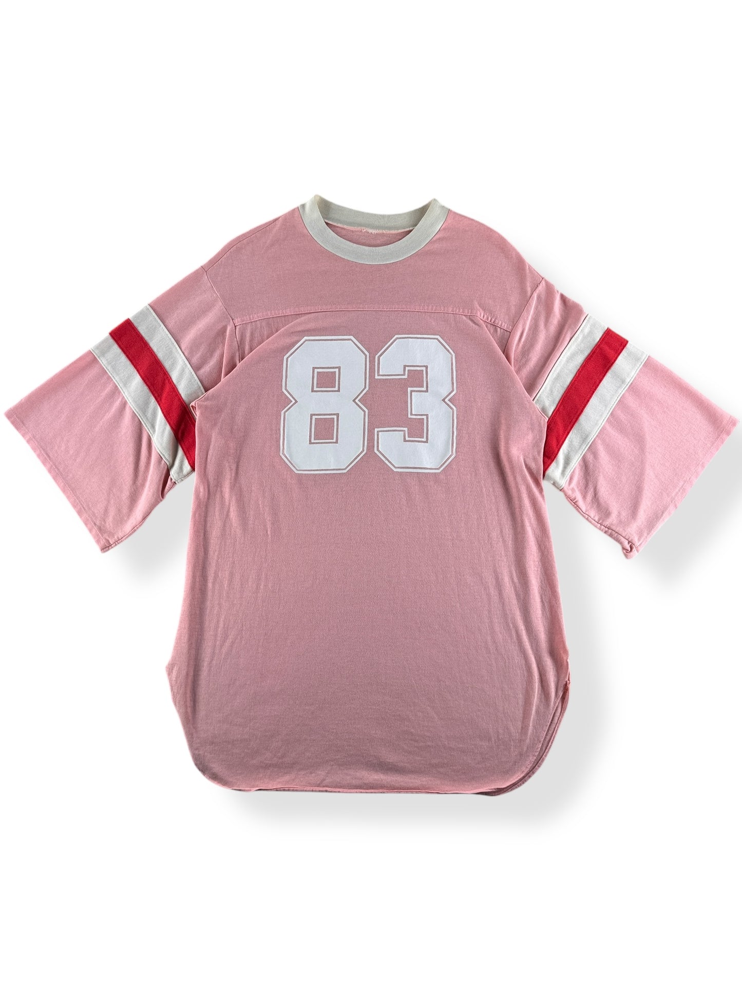 Front of Vintage Pink "83" Jersey SZ M