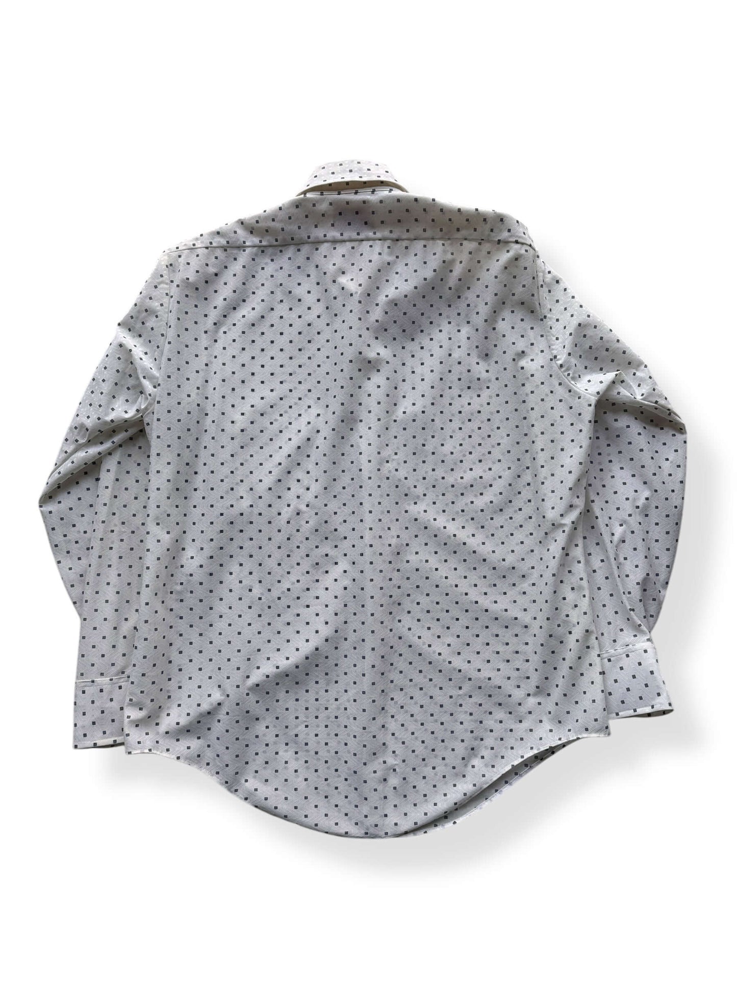 Back of Vintage Arrow Dectolene Knit Shirt SZ XL