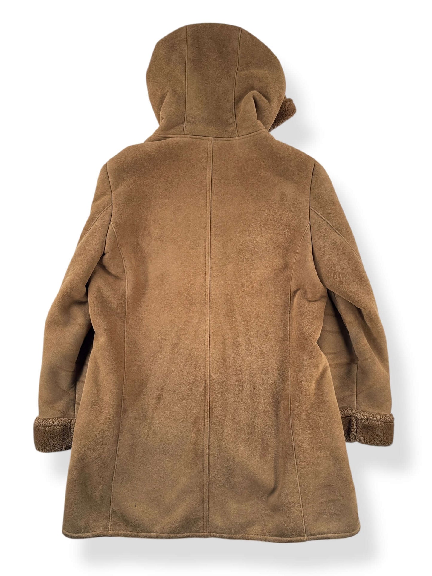 Back of Vintage Denali Suede/Shearling Coat SZ M