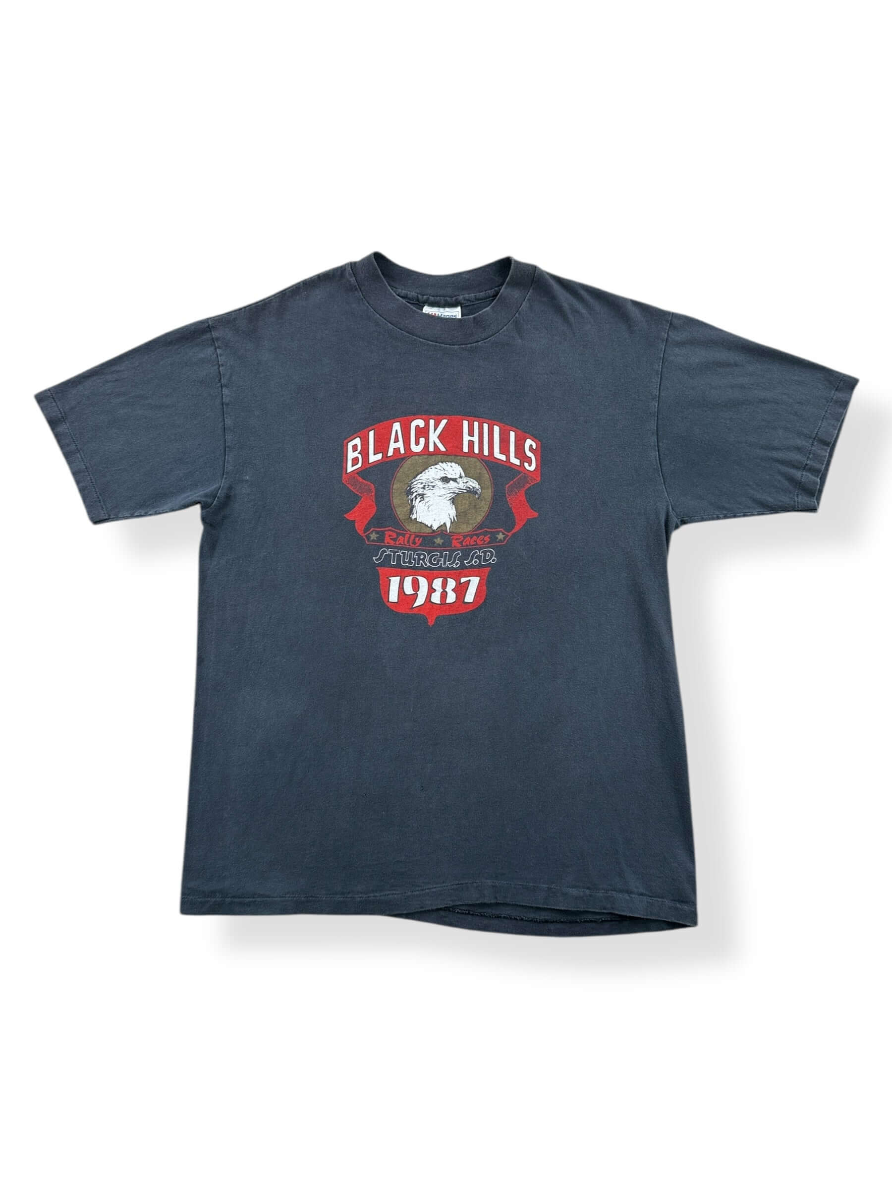 Front of Vintage '87 Sturgis Rally Tee SZ M