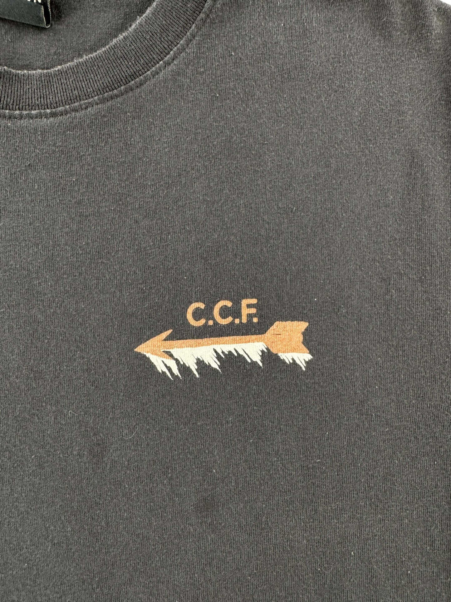 Front Graphic of Filson Polar Bear Long Sleeve Pioneer Long Sleeve Tee SZ M