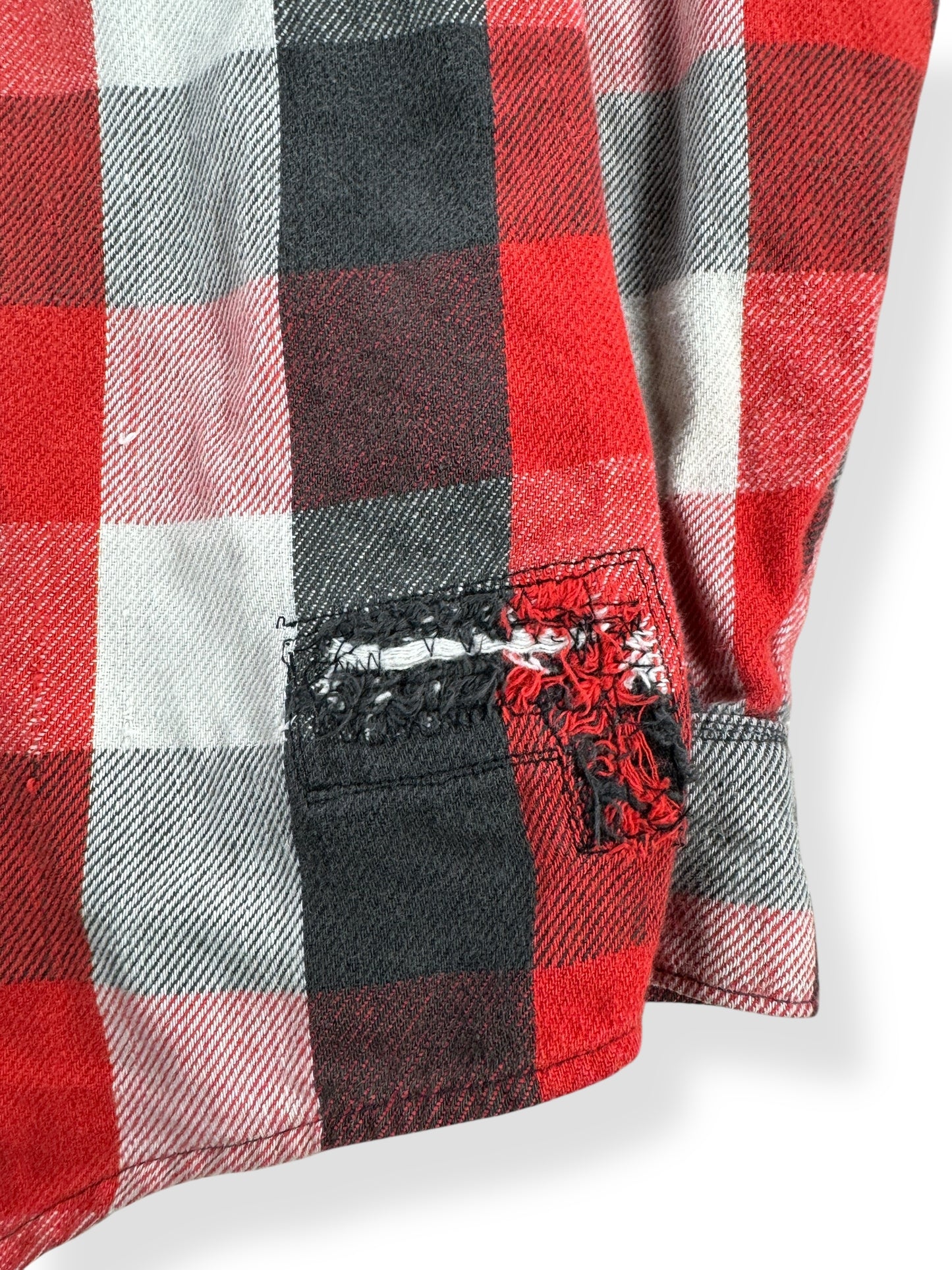 Repair of Vintage 5 Brothers Work Shirt SZ XXXL