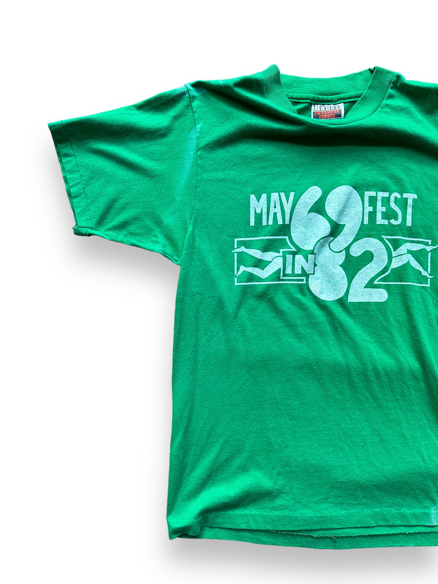 Front Right View of Vintage 69 Fest Sexy Time Tee SZ M | Vintage 69 Fest T-Shirts Seattle | Barn Owl Vintage Tees Seattle