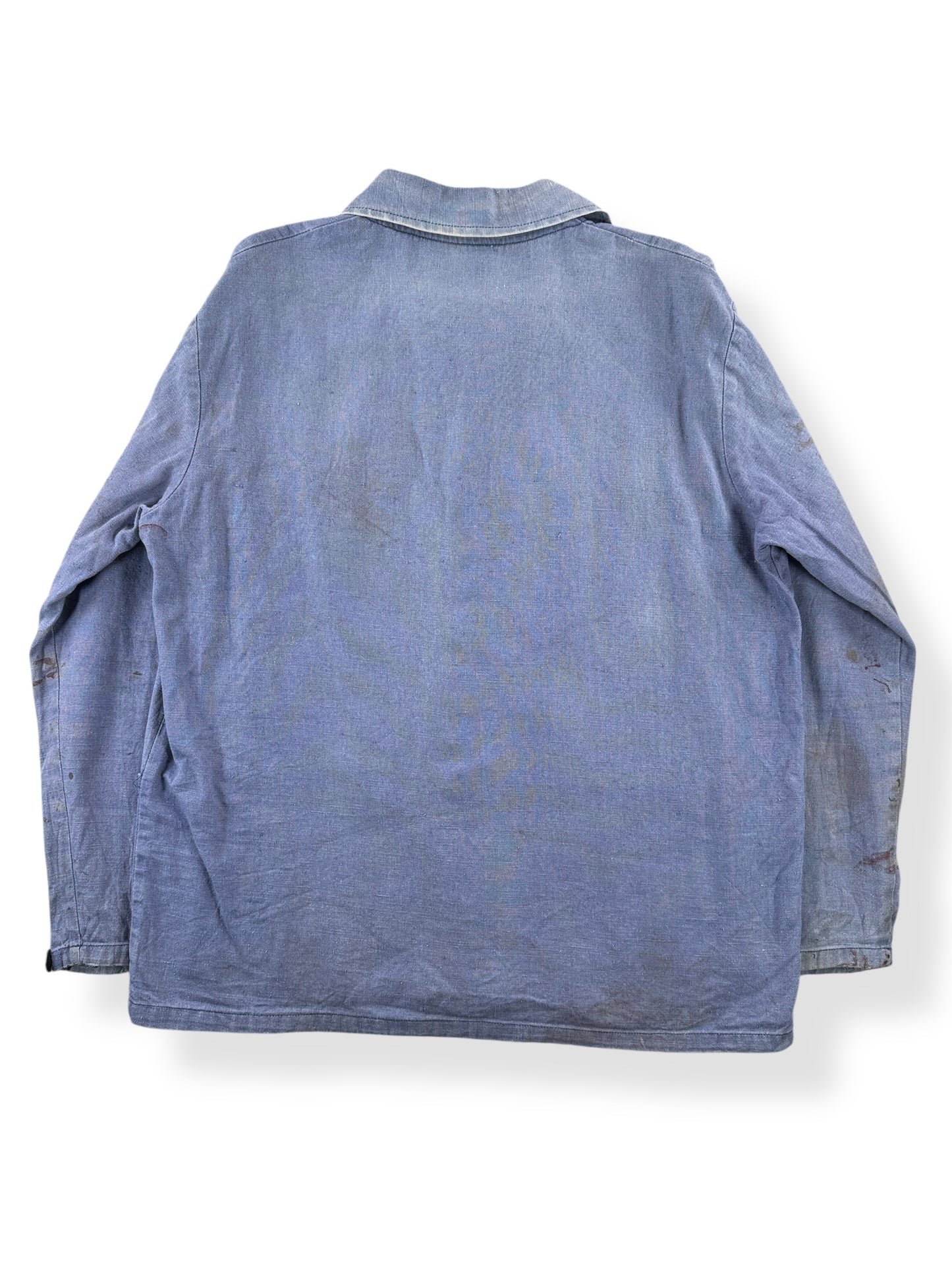 Back of Vintage Tejg French Chore Coat SZ L
