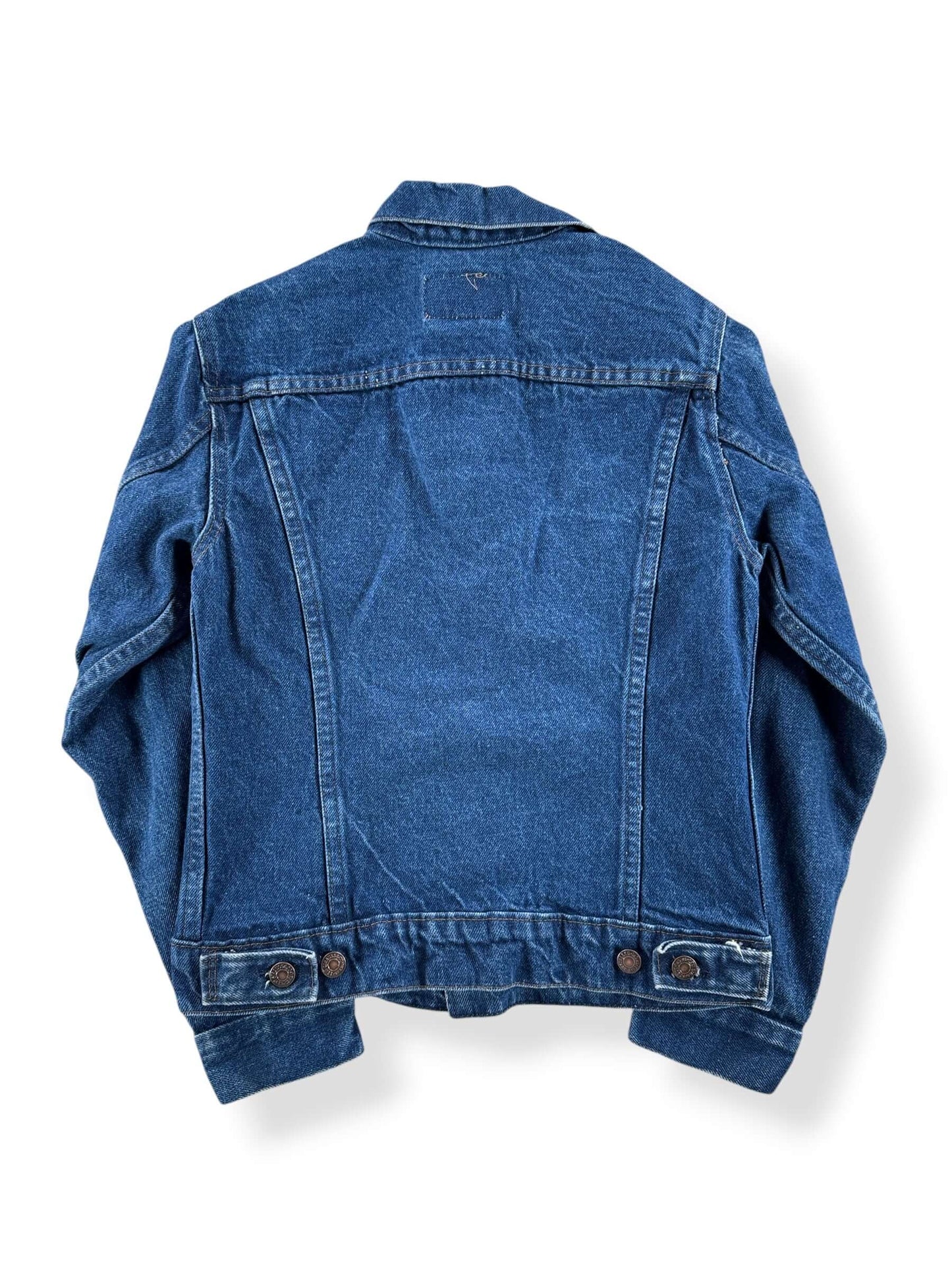 Back of Vintage Levis 70704 Trucker Jacket SZ 16 (Fits XS)