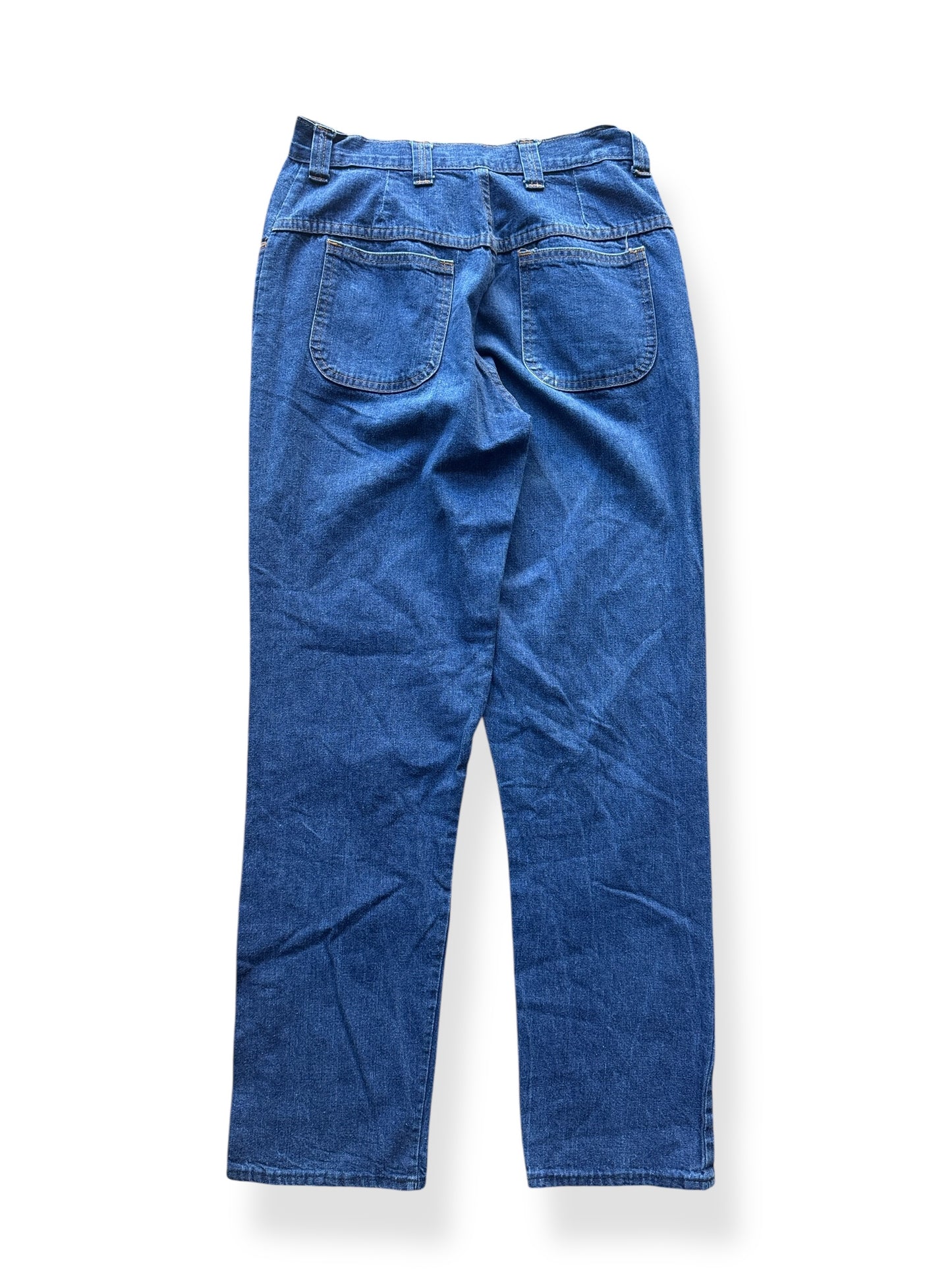 Back of Vintage Ladies Dungarees W28