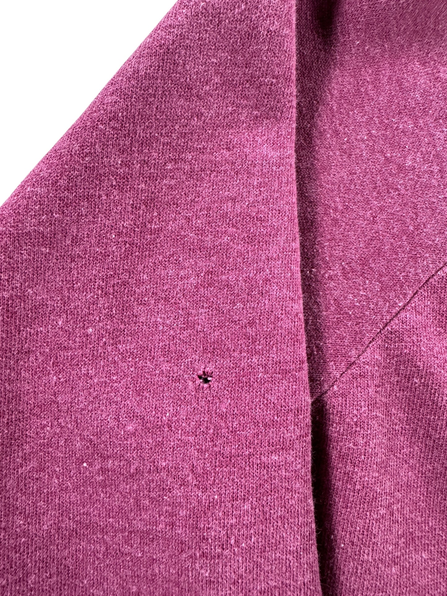 Small Hole on Sleeve of Vintage Nookchamps Scarlet Runners Hoodie SZ S