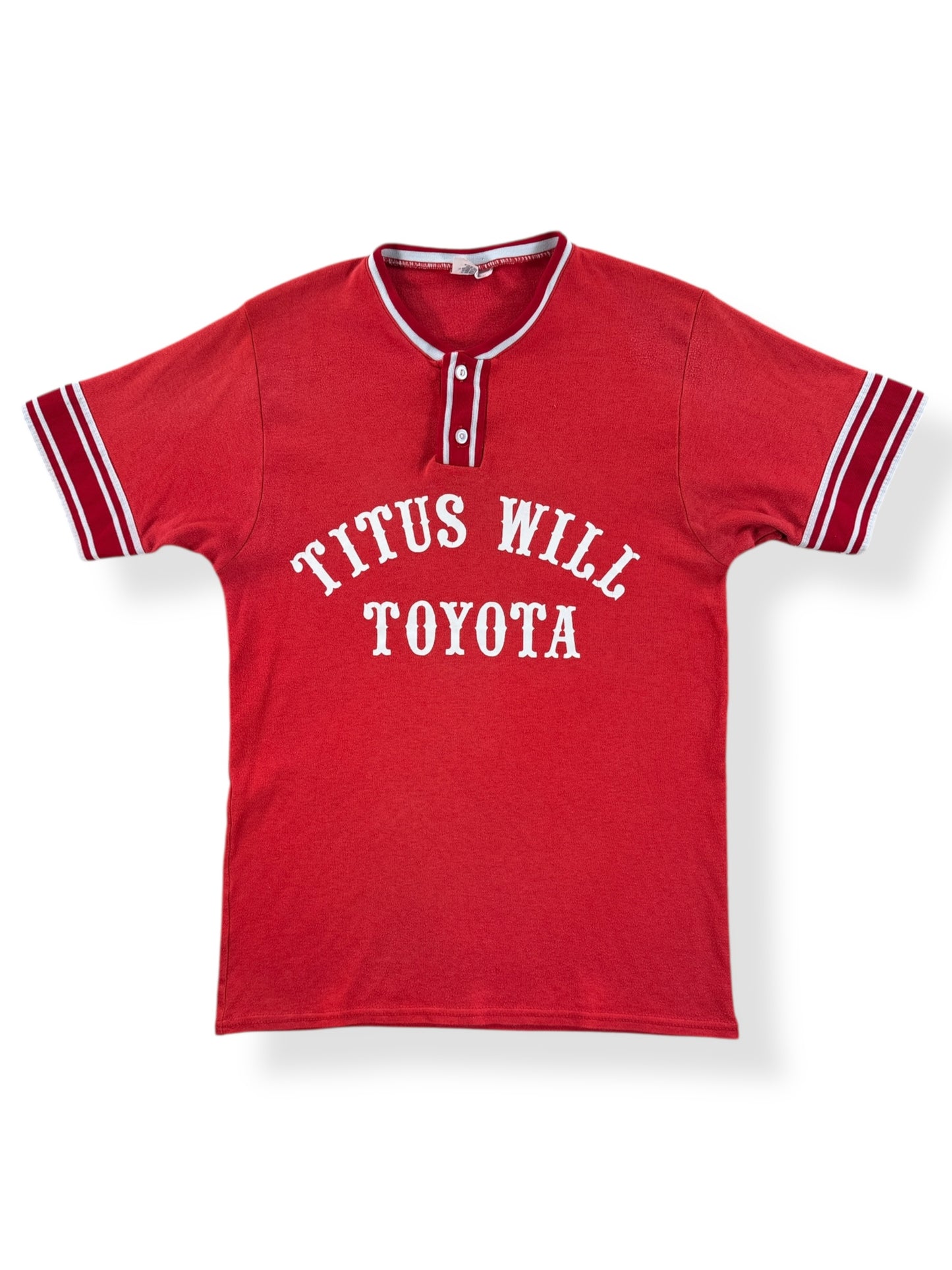 Front of Vintage Titus Will Toyota Jersey SZ S