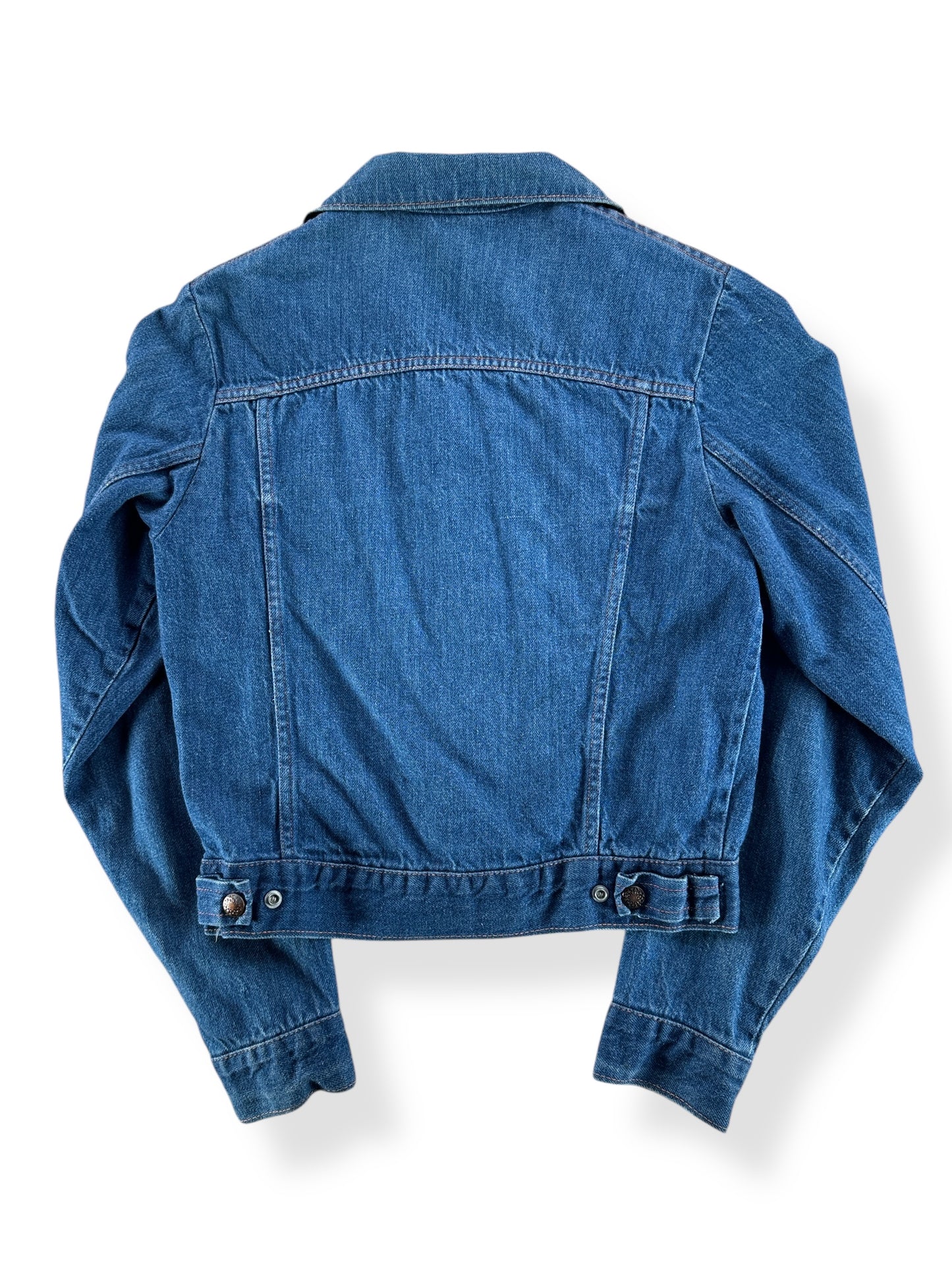 Back of Vintage Kentfield Trucker Jacket SZ XS