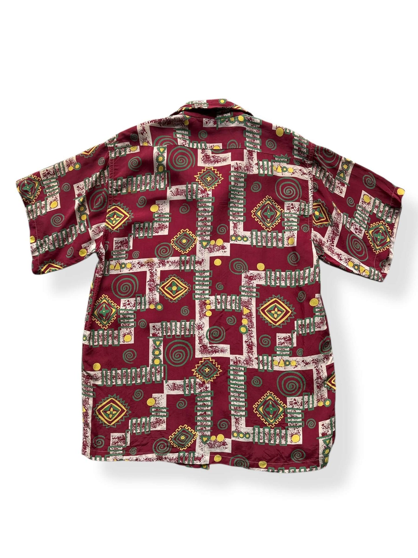 Back of Vintage Spartan Abstract Aloha SZ S