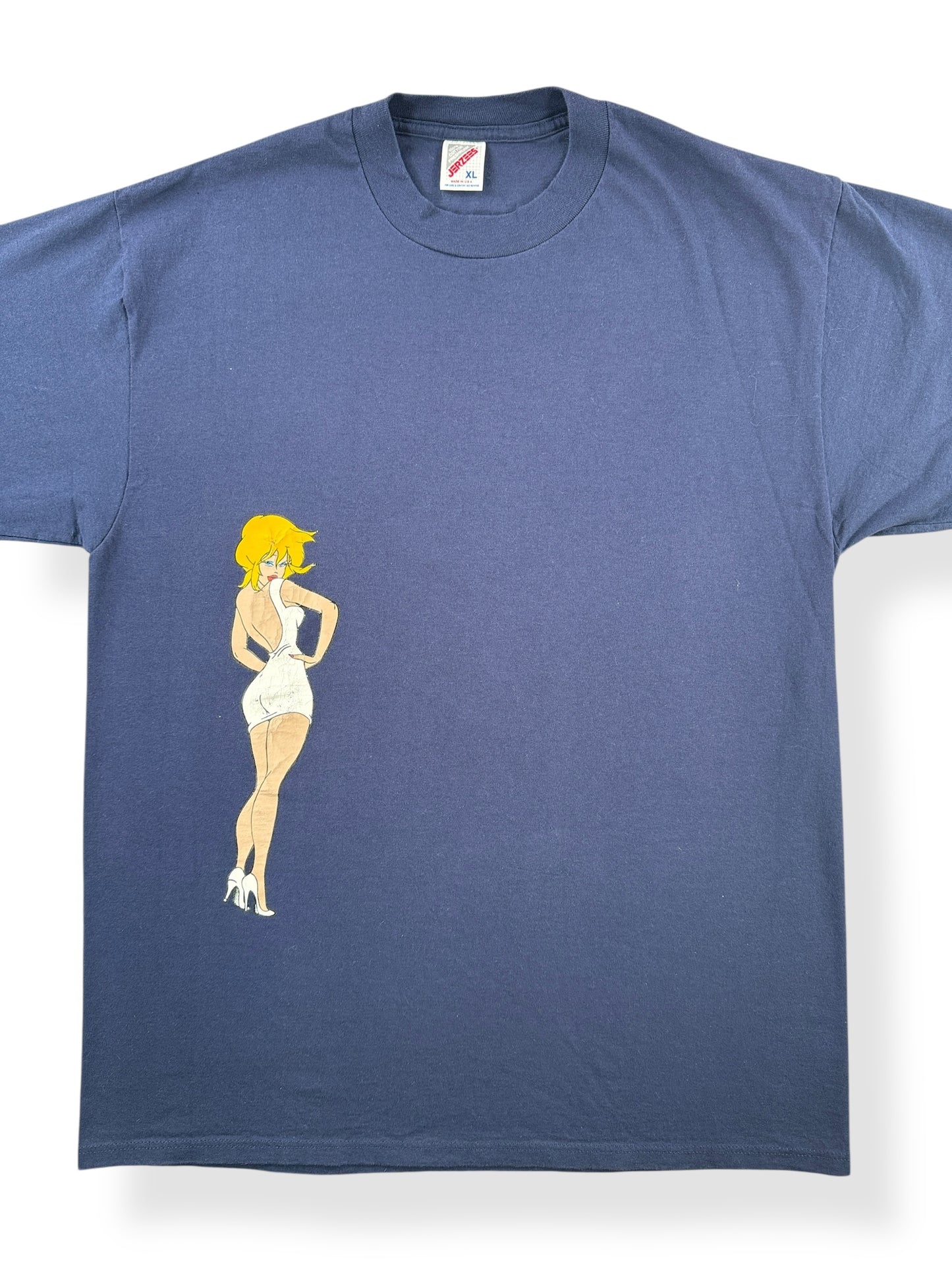 Front Close Up of Vintage Cool World Ralph Bakshi Holly Tee SZ XL