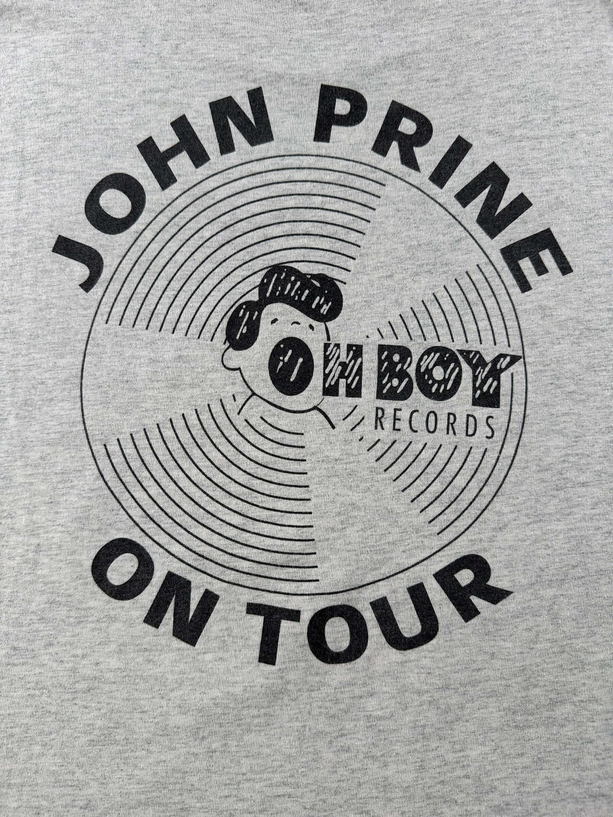 Back Graphic on Vintage John Prine Souvenirs Tour Shirt SZ XL