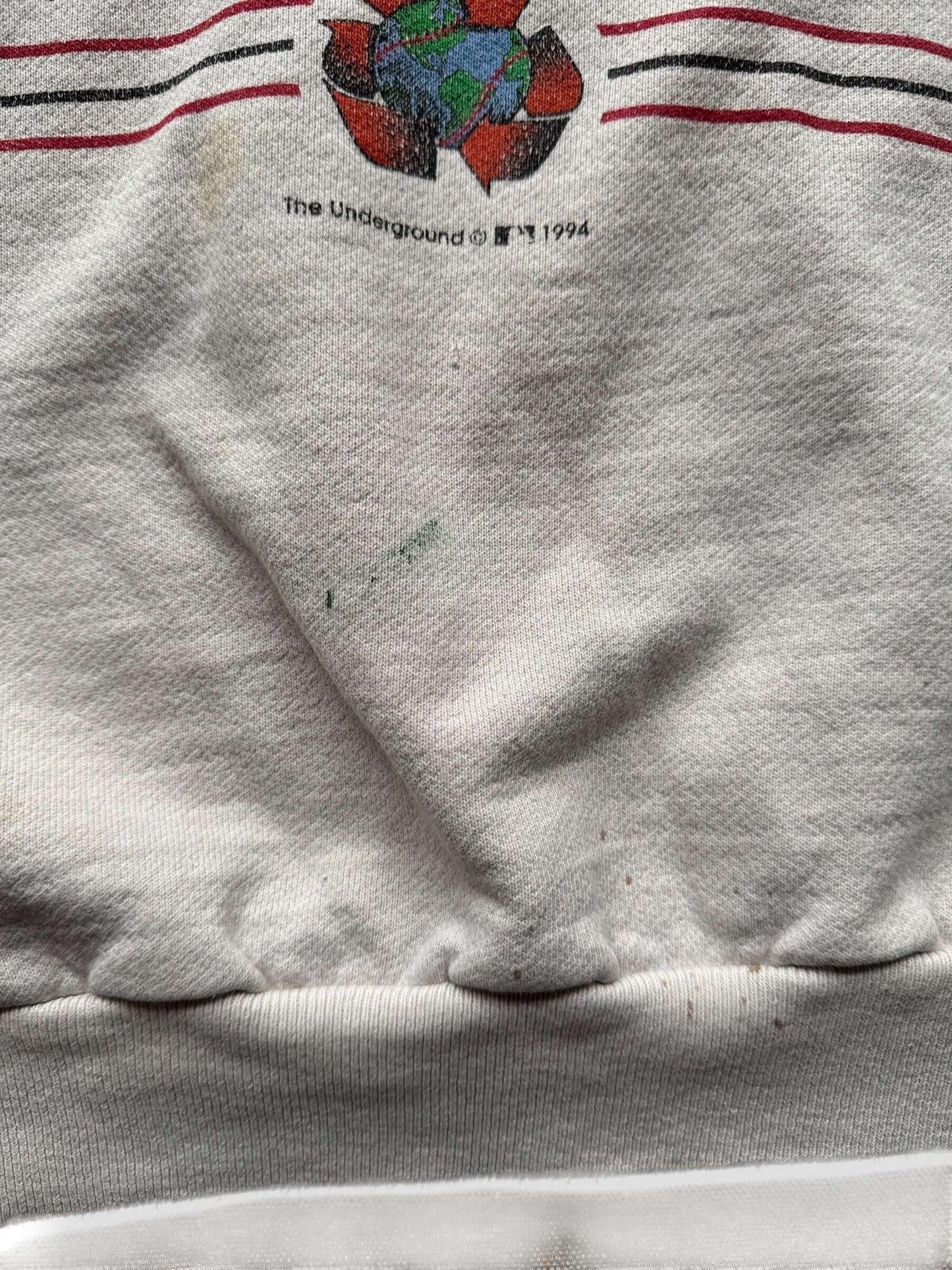Stains on Vintage SF Giants Thrashy Crewneck SZ XL