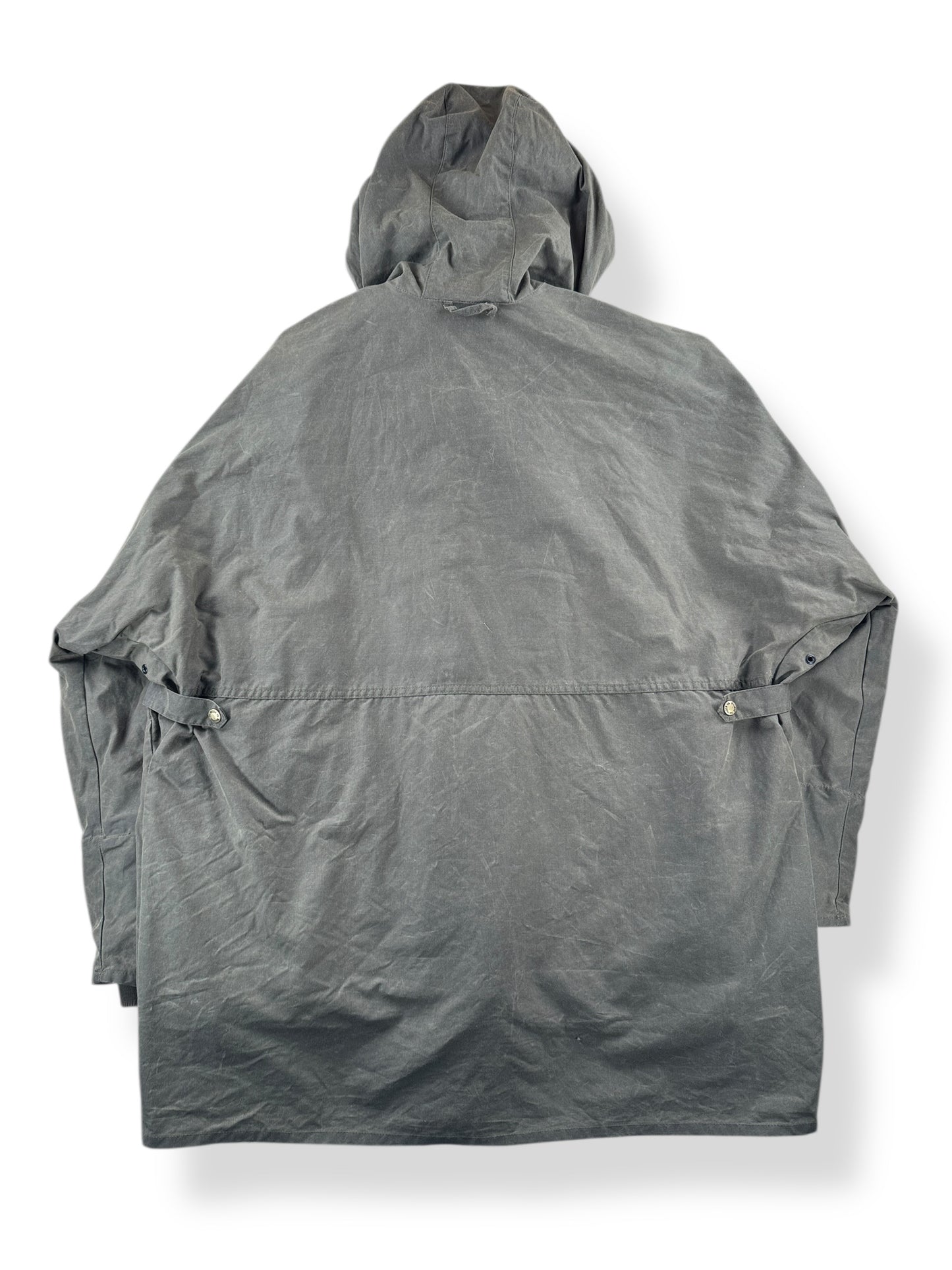 Back of Vintage Filson All Season Rain Coat SZ XXL