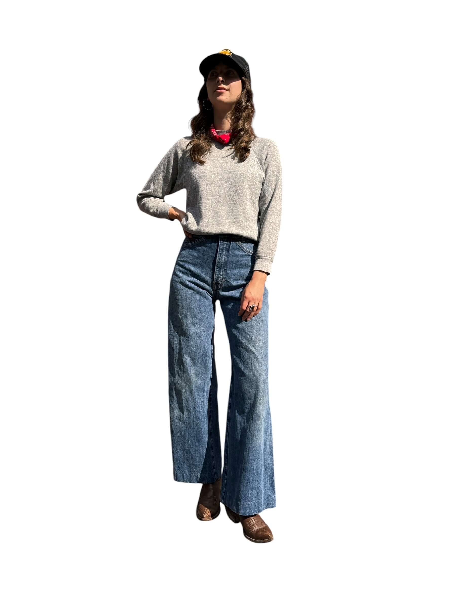 Vintage 70s San Francisco Riding Gear Wide Leg Jeans W28 – The Barn Owl Vintage Goods