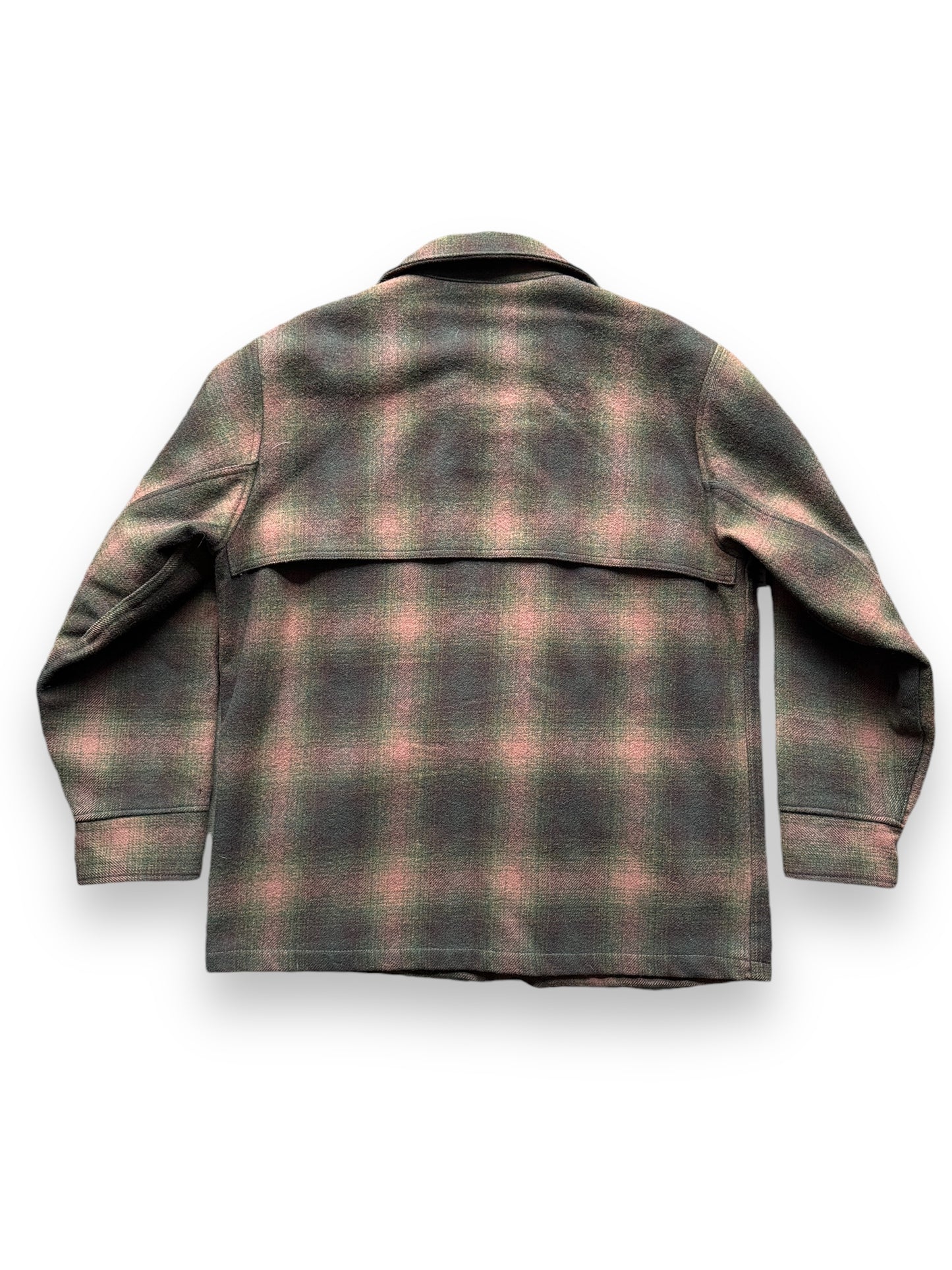 Vintage Woolrich Green/Brown Shadowplaid Jacket SZ 42