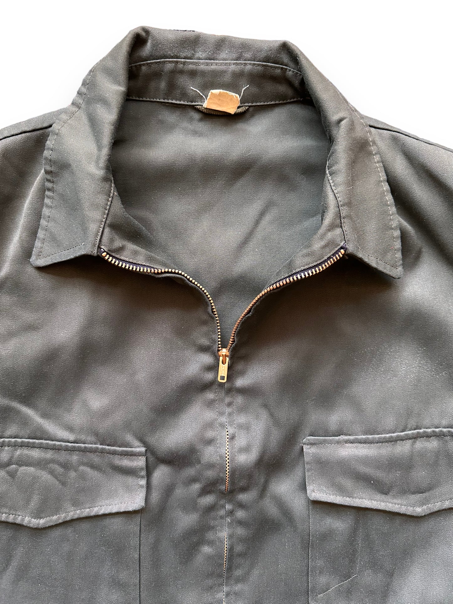 Upper Front View on Vintage Day's Gas Station Jacket SZ 48 | Vintage Workwear Jacket Seattle | Seattle Vintage Clothing