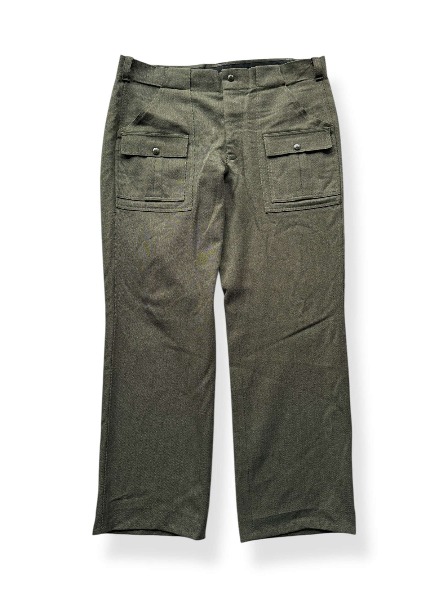 Front of Vintage 80s Era Filson Whipcord Hiking Trousers W40