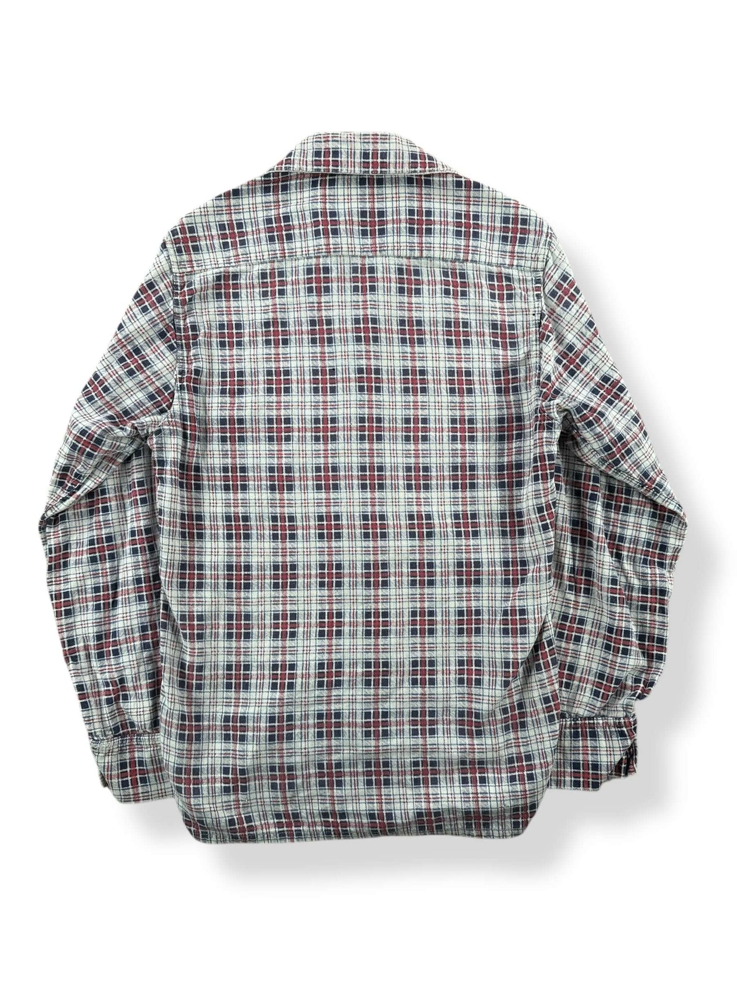 Back of Vintage California Printed Cotton Flannel SZ XS AS IS