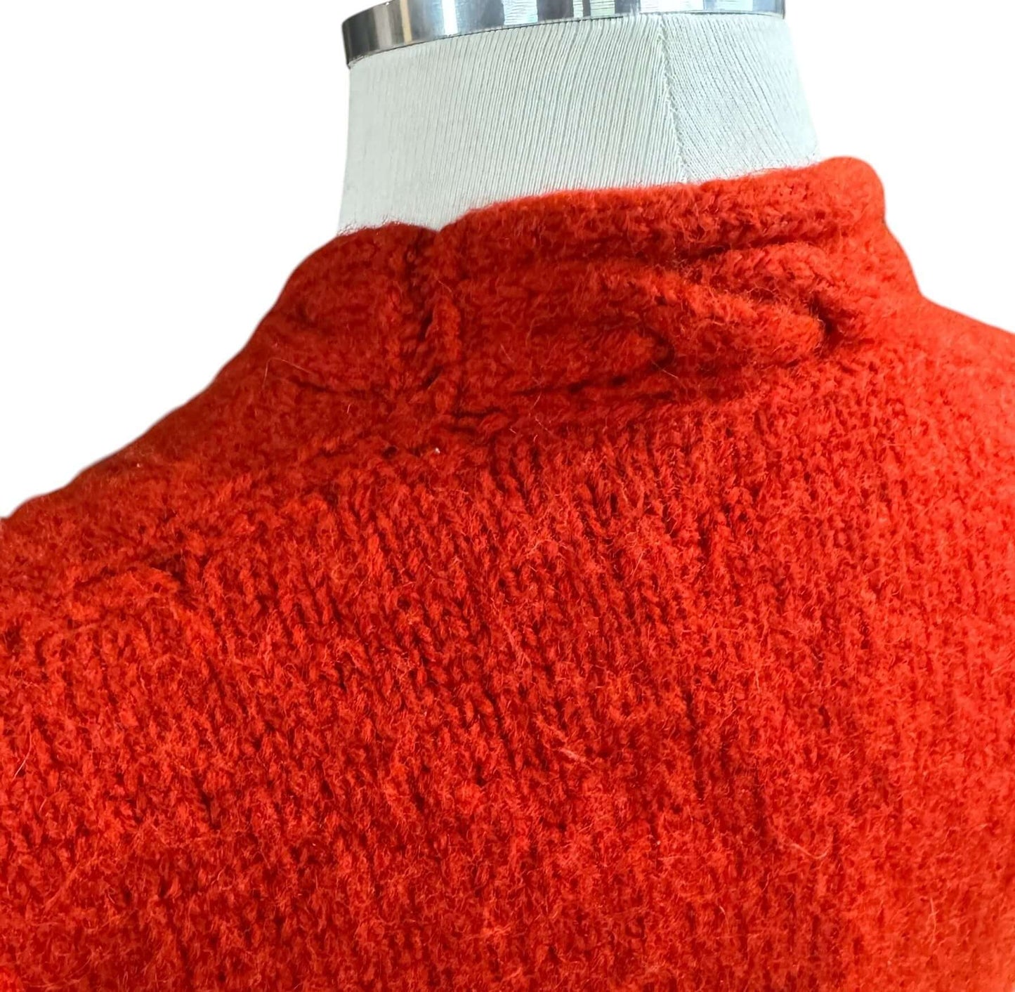 Vintage Handmade Short Sleeve Cardigan S