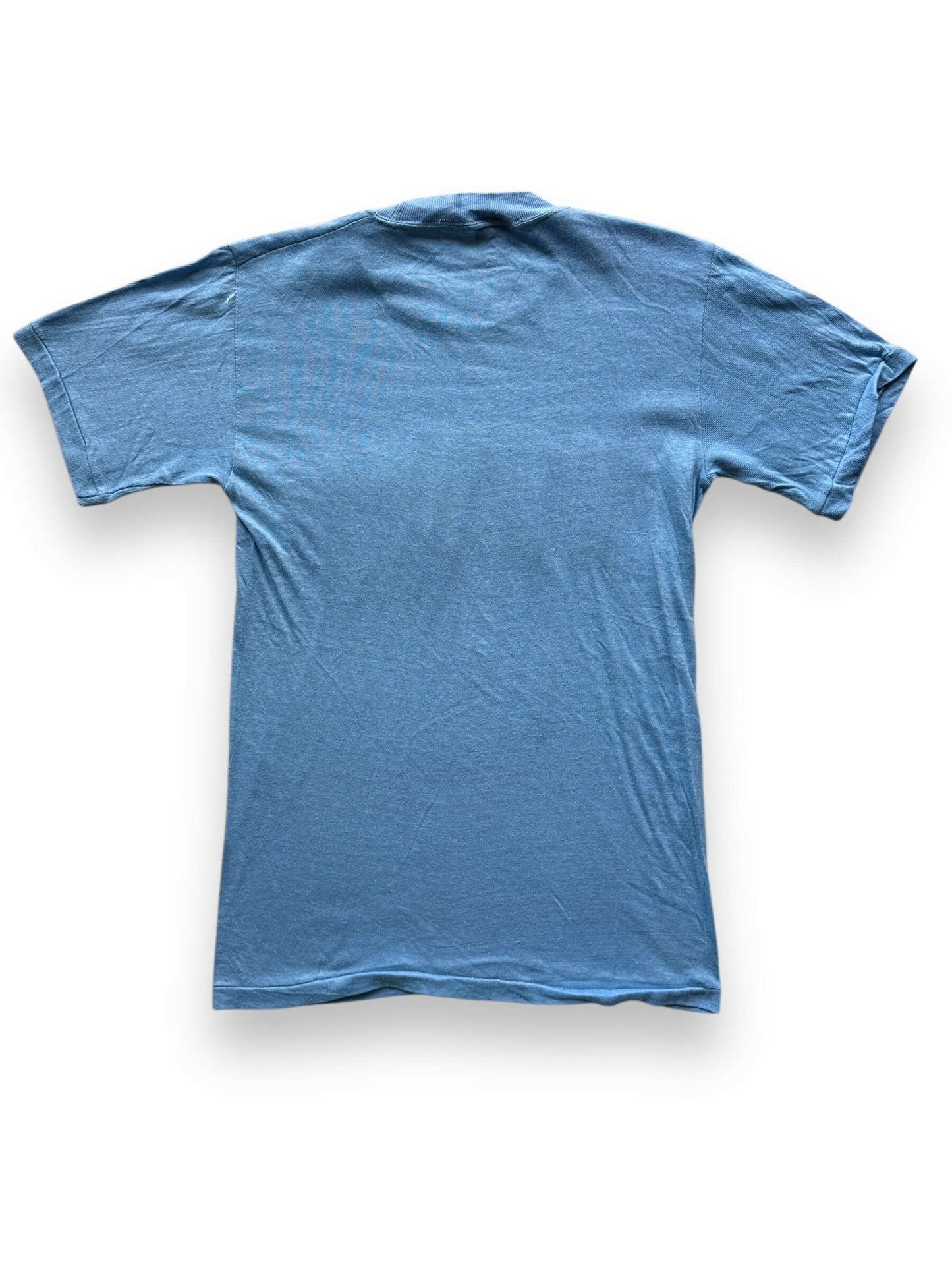 back of Vintage Light Blue Hawaii Tee SZ M
