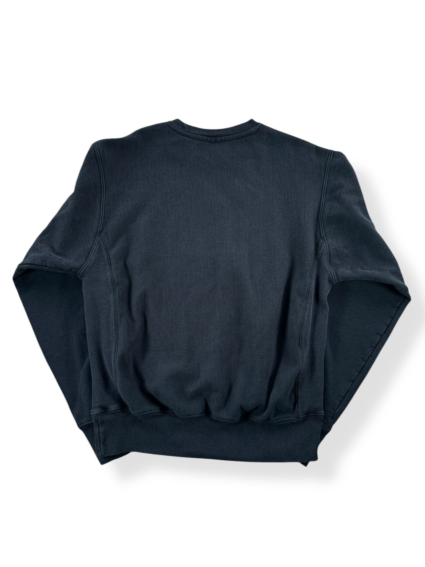 Back of Vintage Black Champion Crewneck SZ L