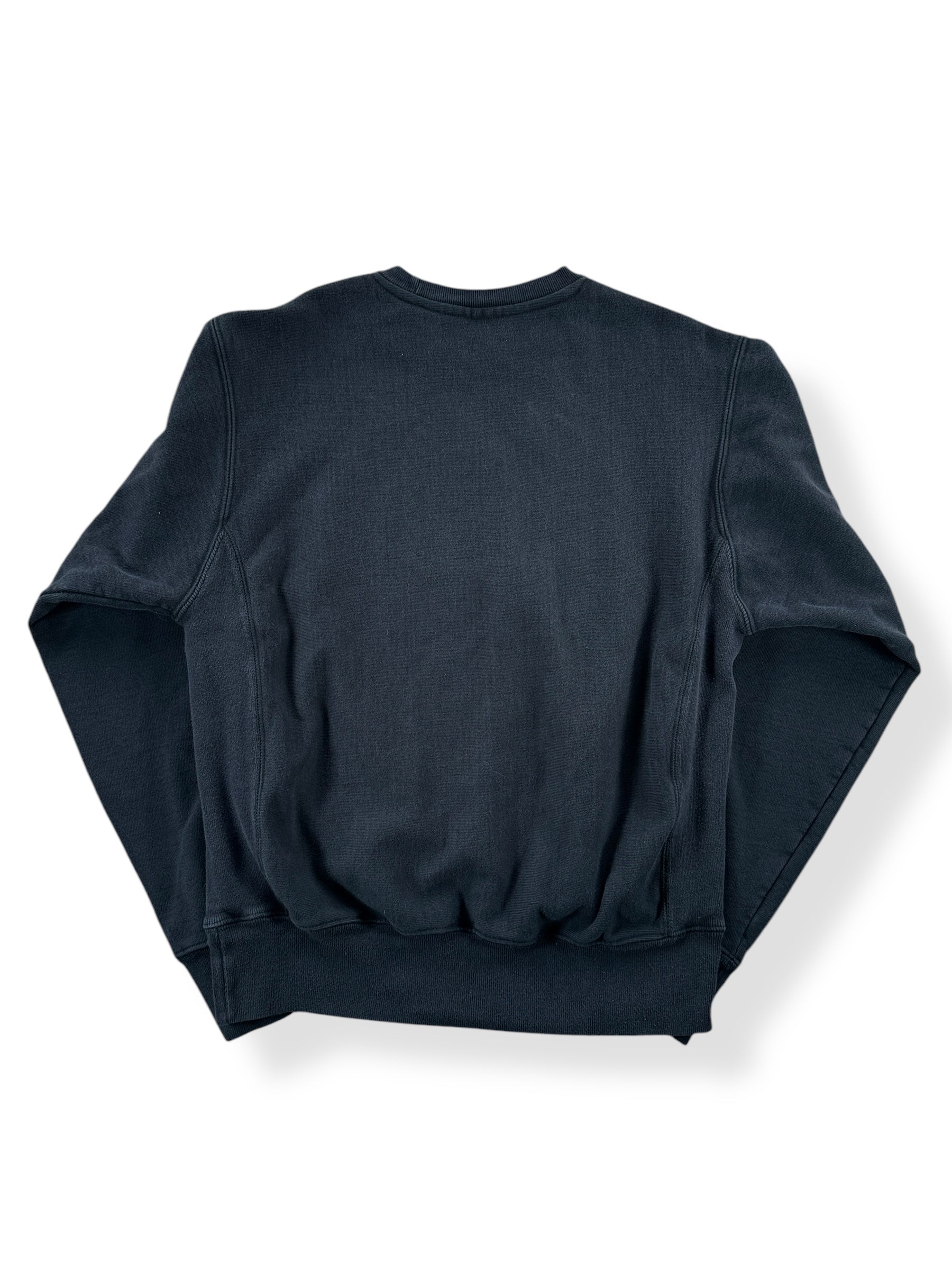 Back of Vintage Black Champion Crewneck SZ L