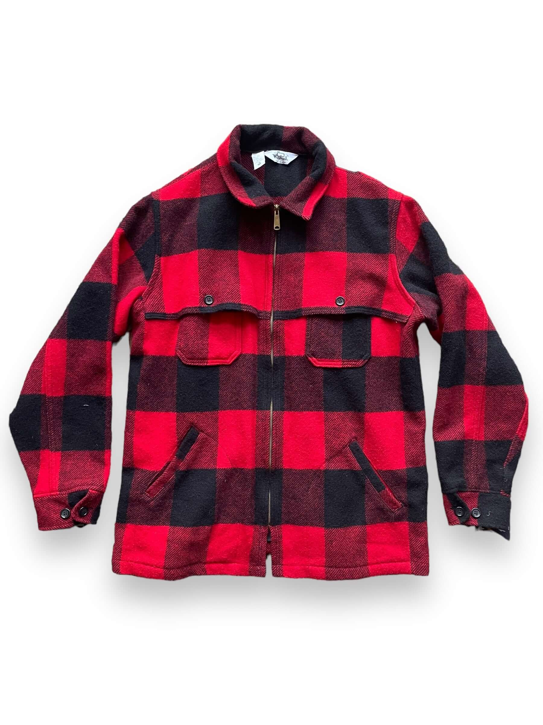 Vintage Woolrich Red Plaid Wool selling Jacket