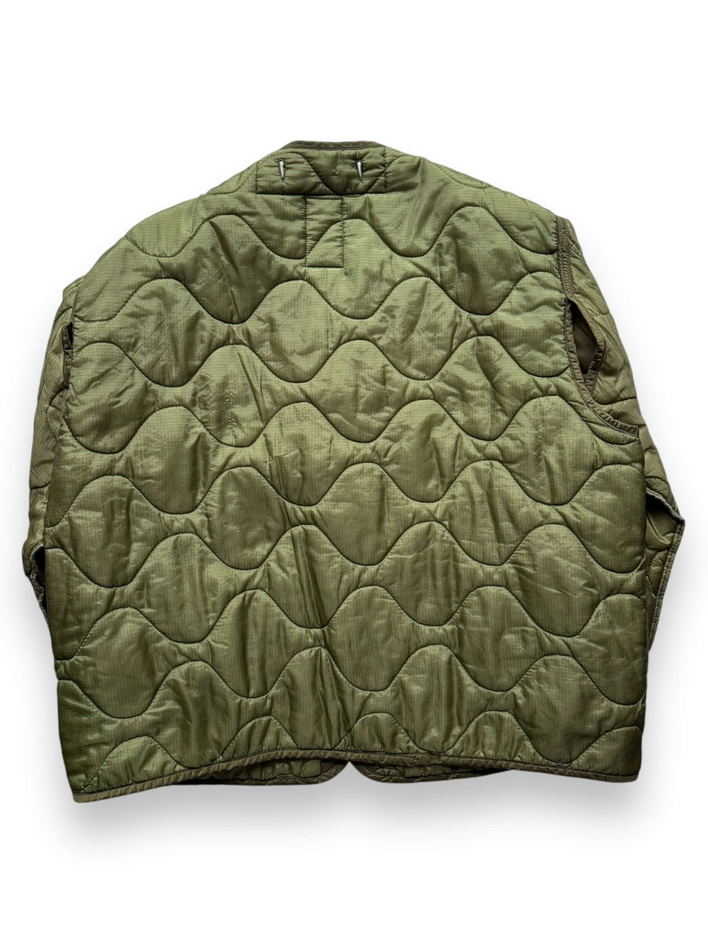 back of Vintage Military Liner SZ XL