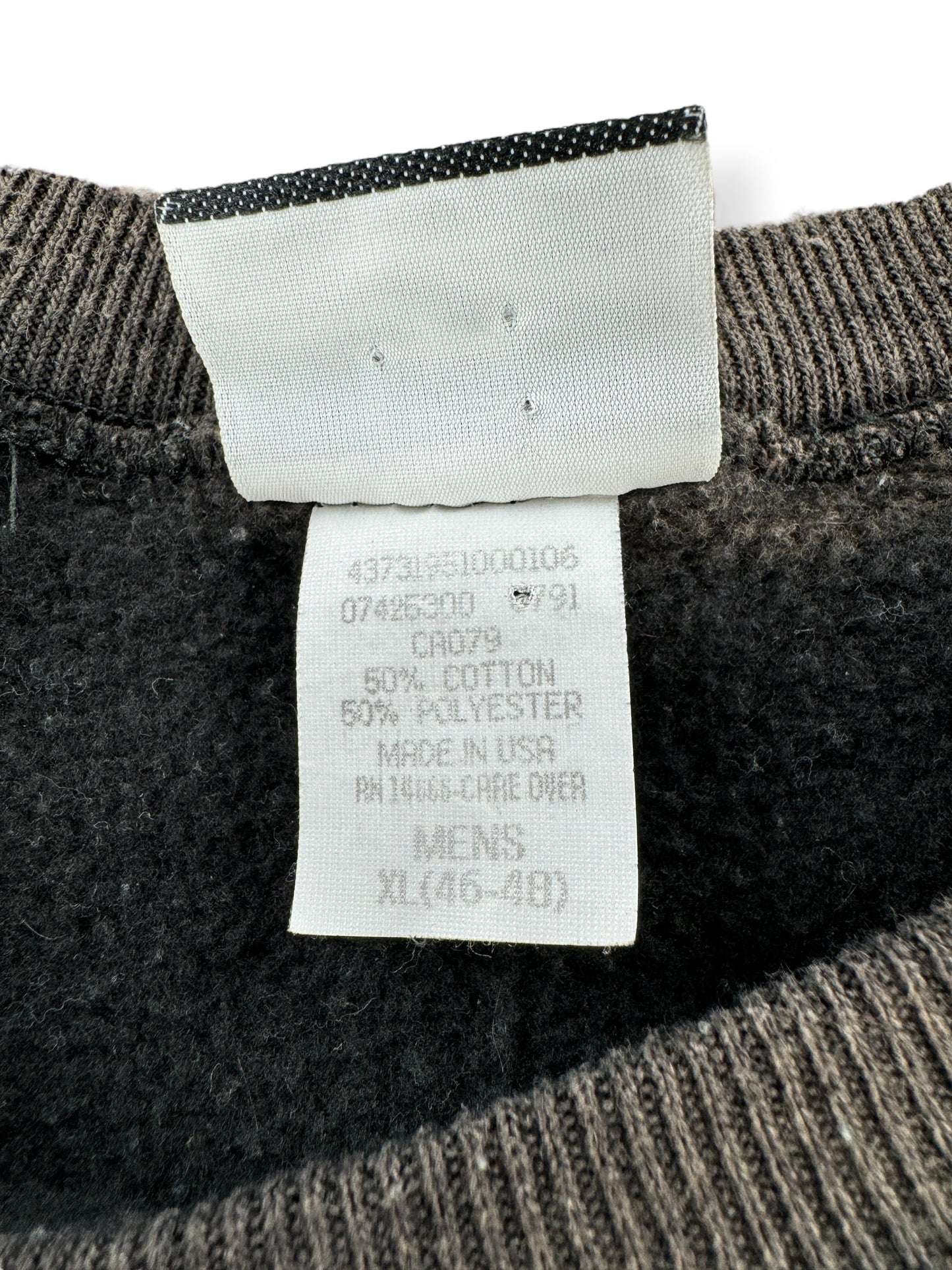 Tag on Vintage Faded Wolf Crewneck SZ L