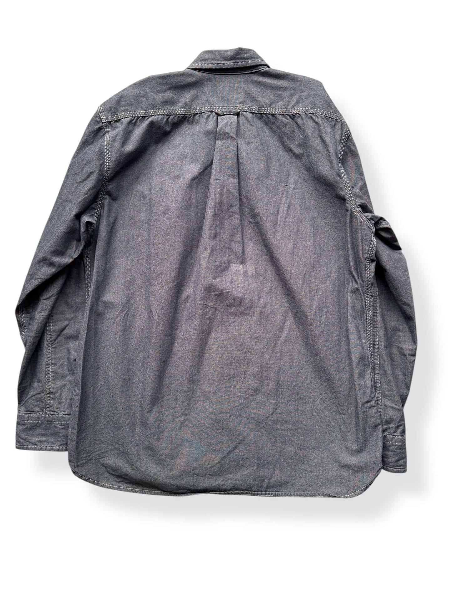 Back of Filson 100% Cotton Lightweight Shirt SZ M