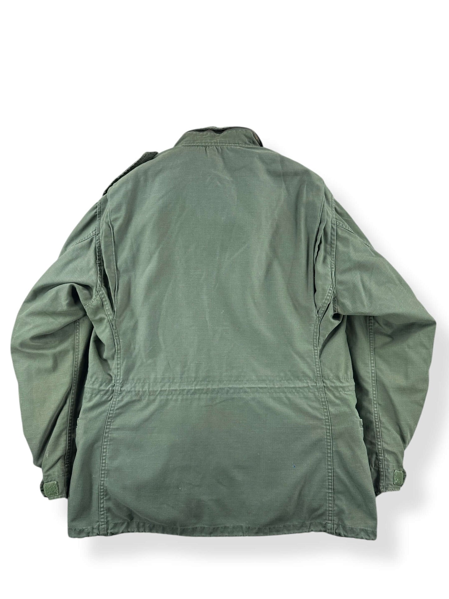 Back of Vintage Seabees M65 Field Jacket SZ L