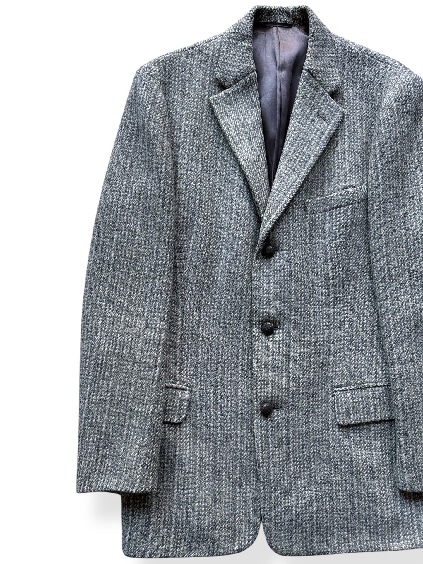 Front Right of Vintage Harris Tweed Jacket SZ S