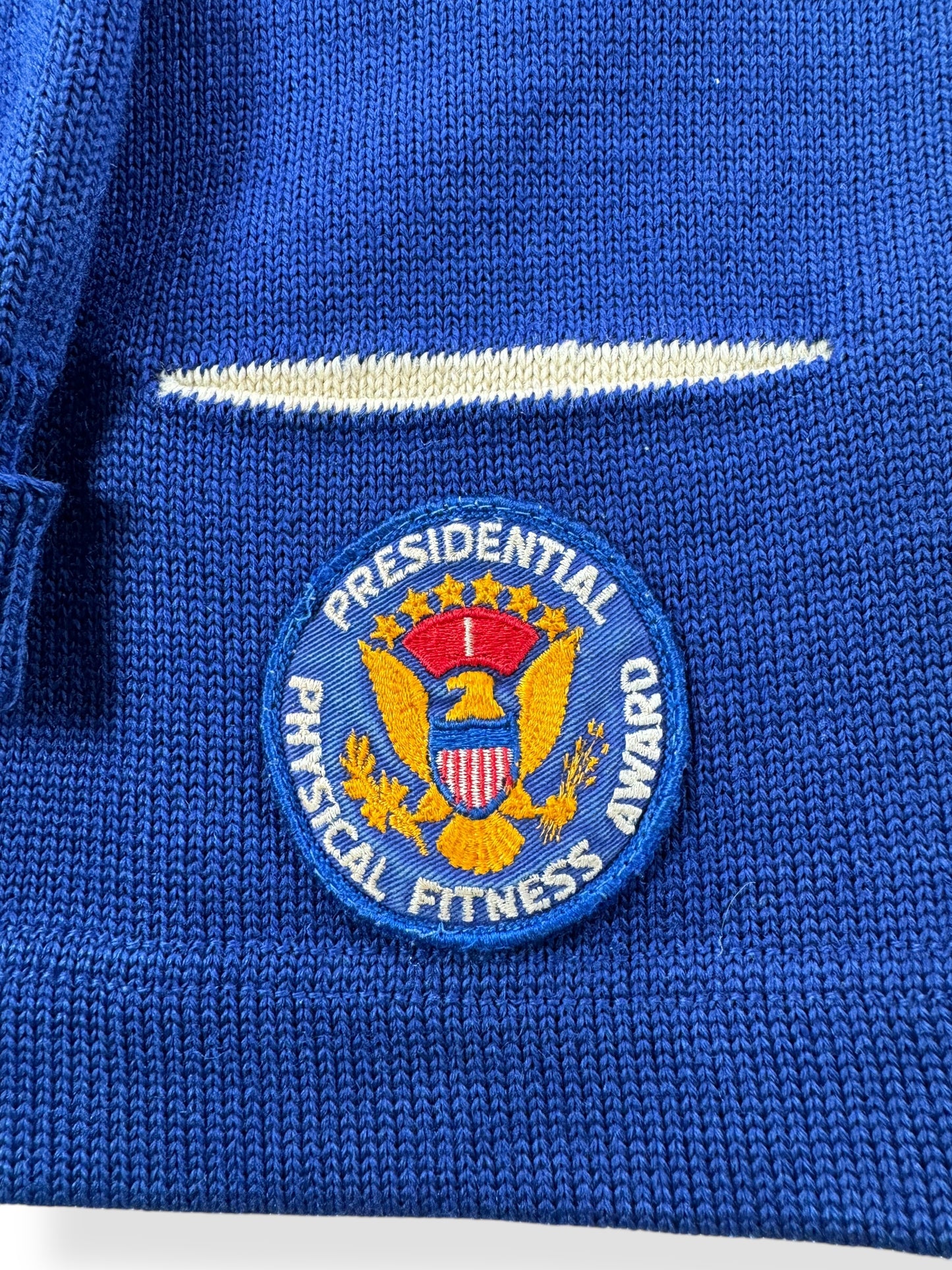 Patch on Vintage 1971 Dehen Letterman's Sweater SZ XL