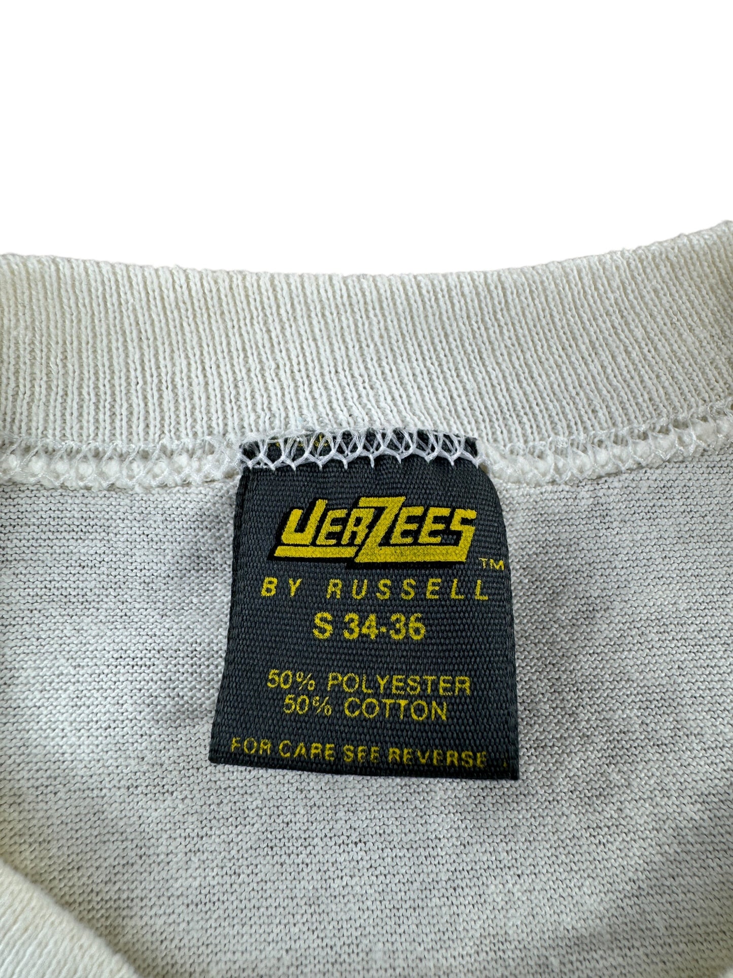 Tag on Vintage Alive in 85 Signature Tee SZ S (Fits XS)