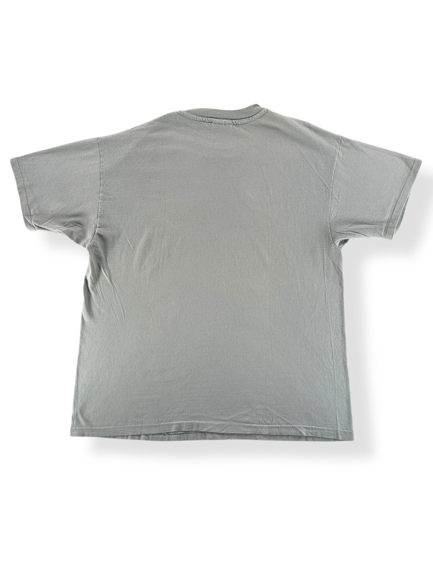 Back of Vintage Satchel Logo Tee SZ XL