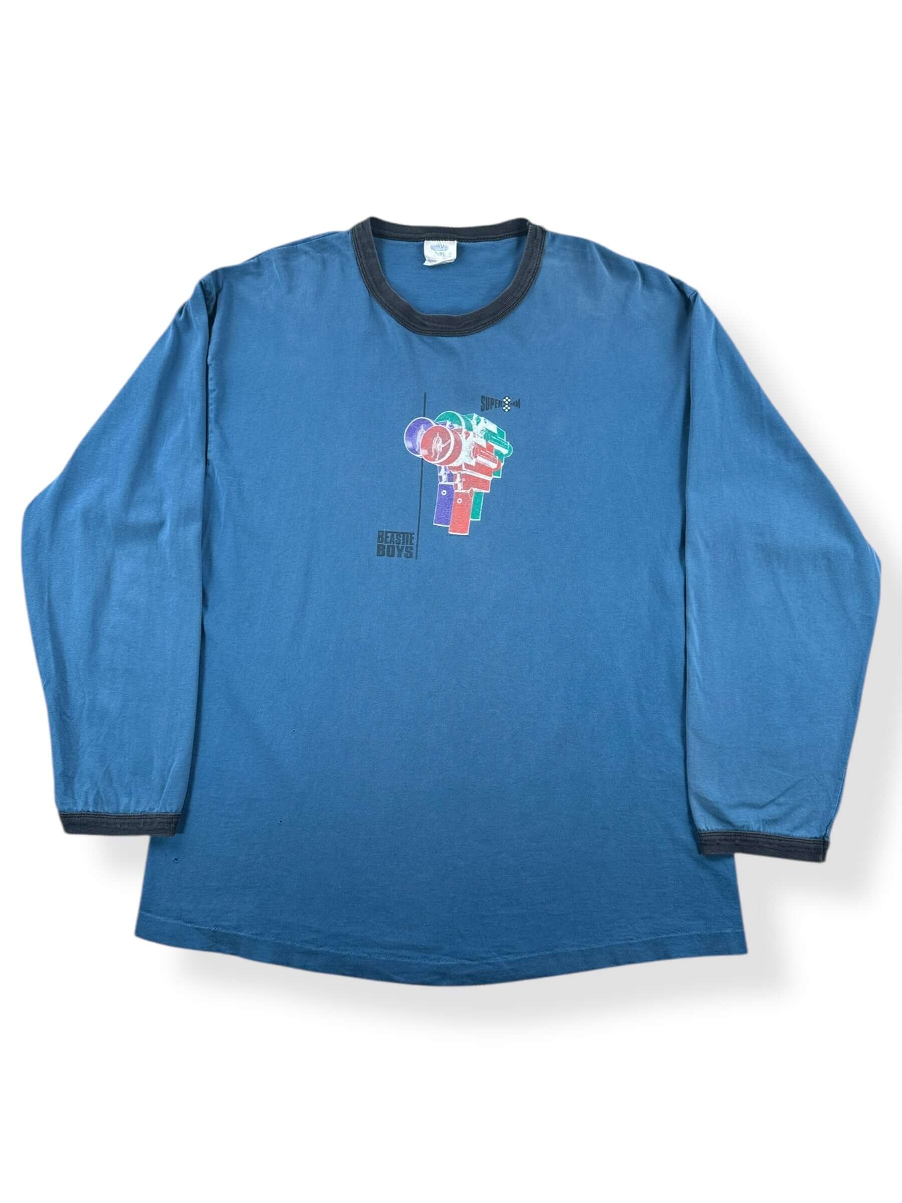 Front of Vintage Beastie Boys Super 8 Winterland Long Sleeve Tee SZ XL