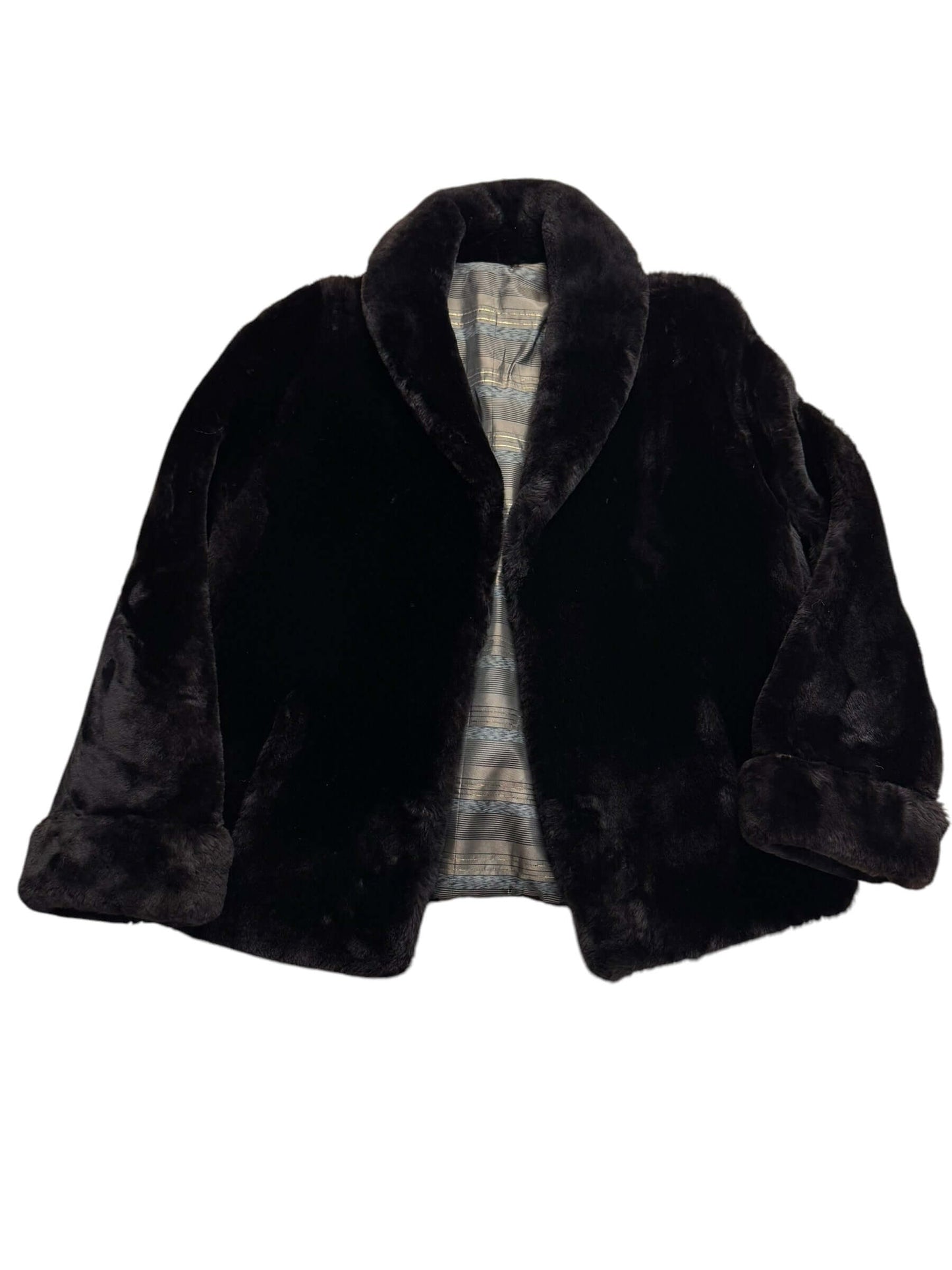 1930s Mouten Fur Coat L