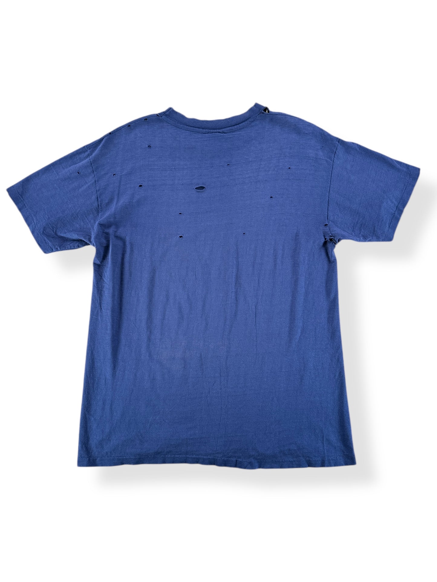 Back of Vintage 1977 National Running Week Shredder Tee SZ M