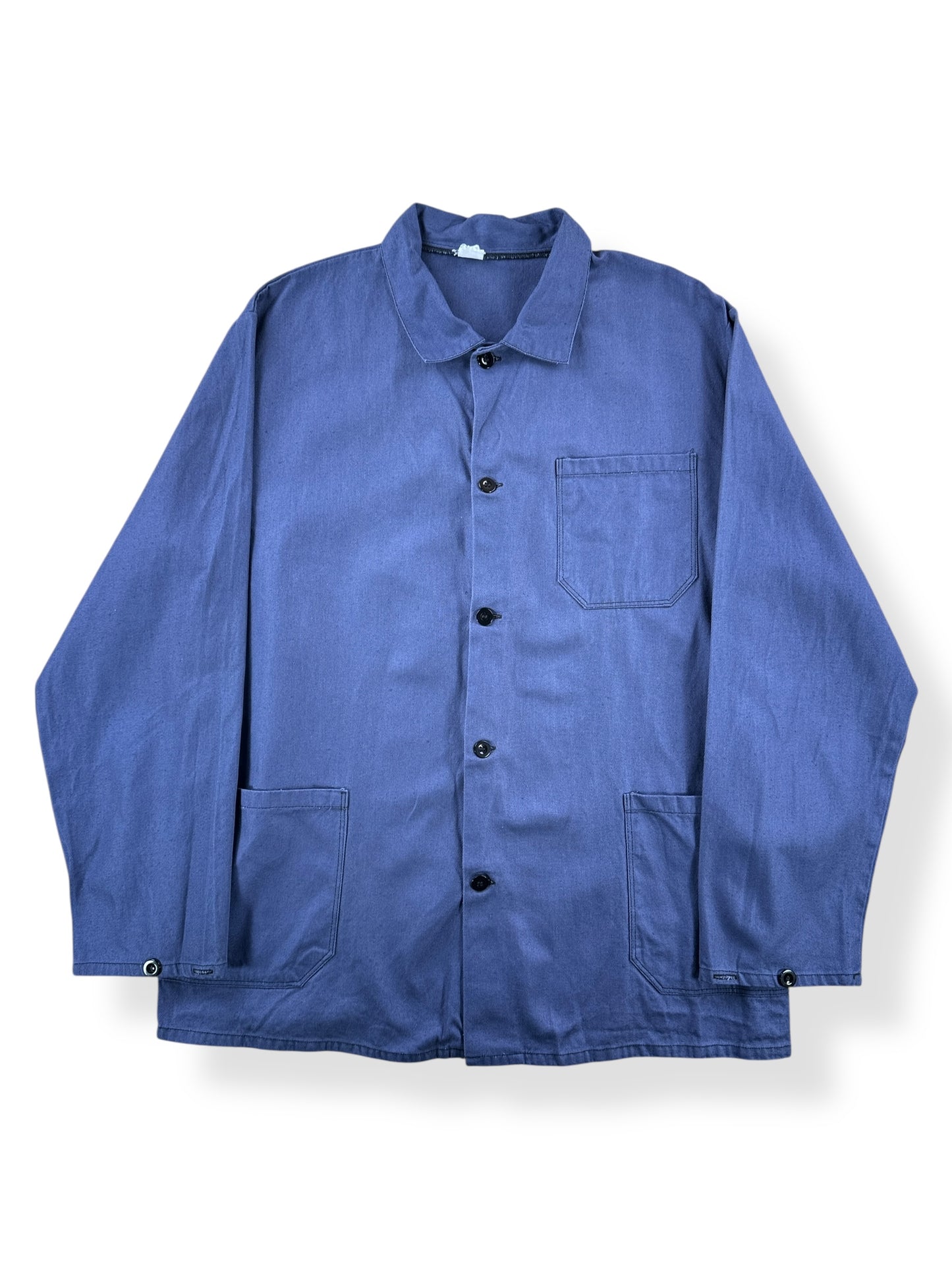 Front of Vintage French Chore Coat SZ L
