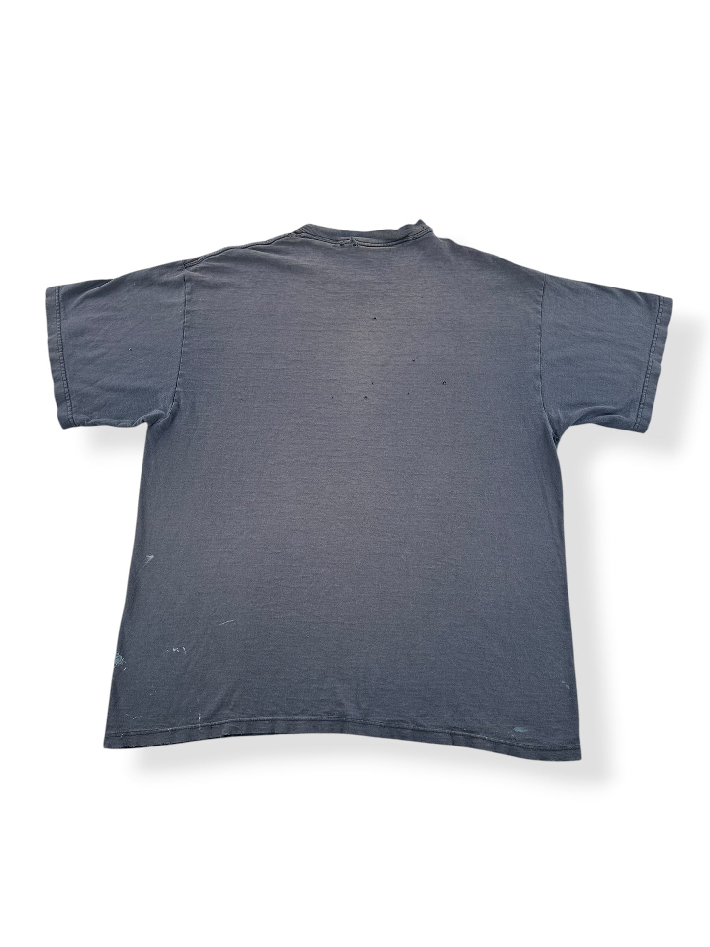 Back of Vintage Thrashed and Faded Nike Tee SZ XL