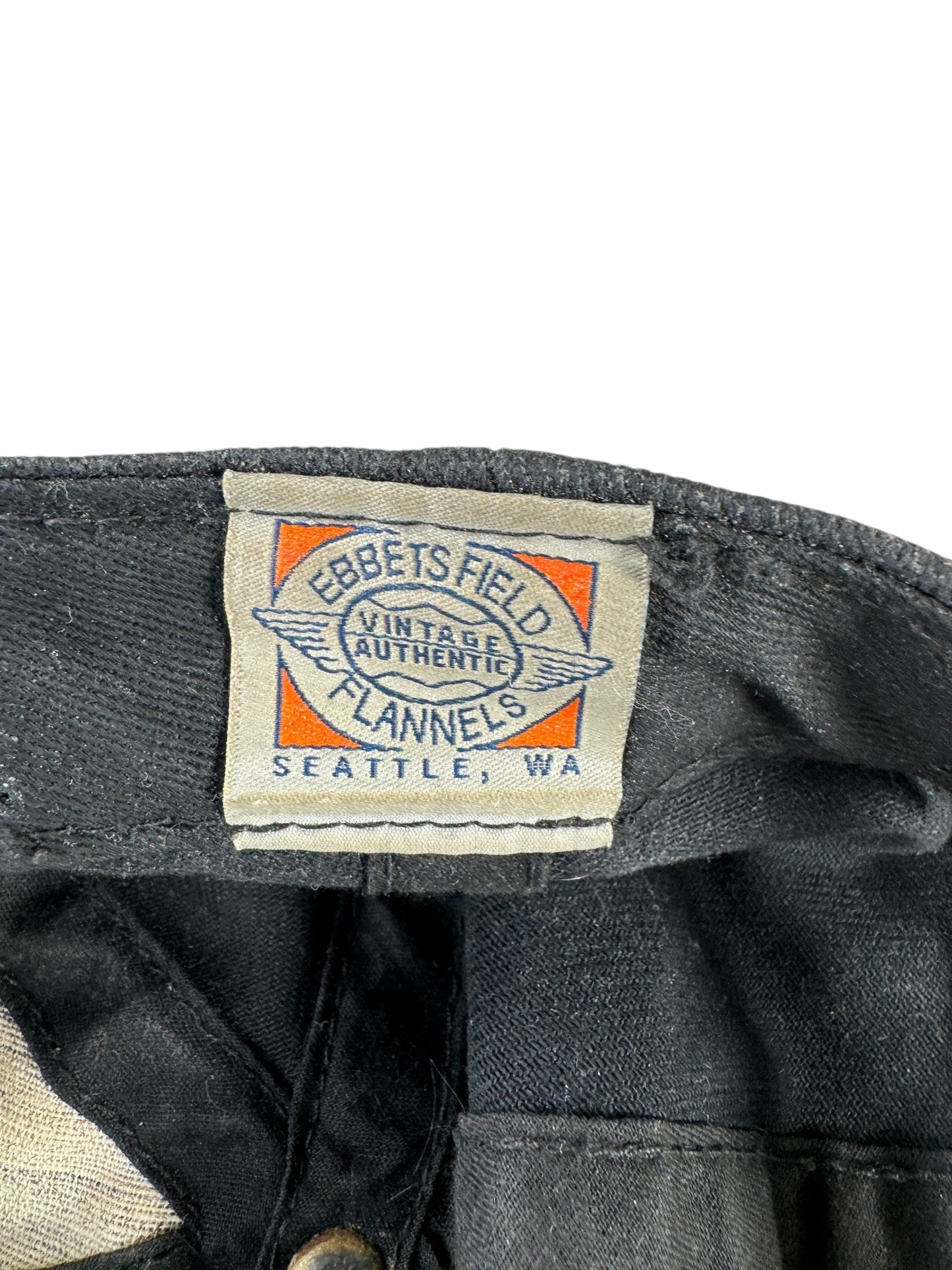 Label on Modern Black Worn Out Filson Ballard Hat OS
