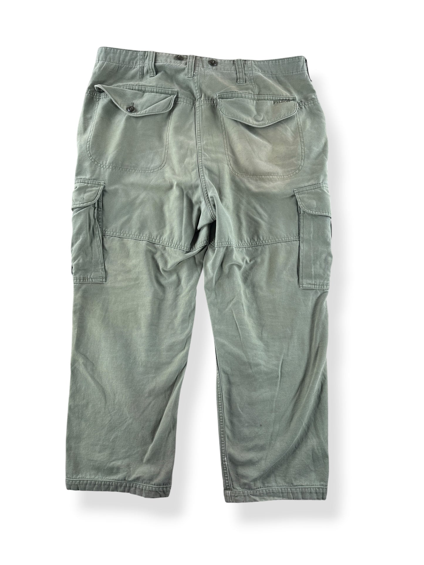 Back of Filson Field Cargo Pants W36 (Fits W38)