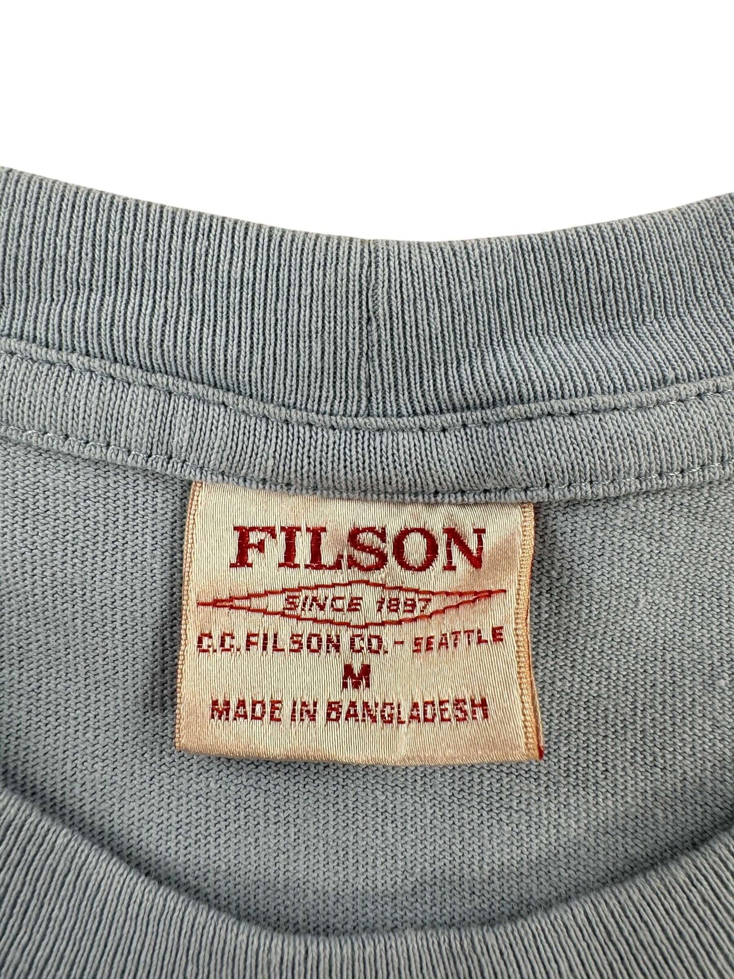 Tag on Dust Filson Frontier Graphic Tee SZ M