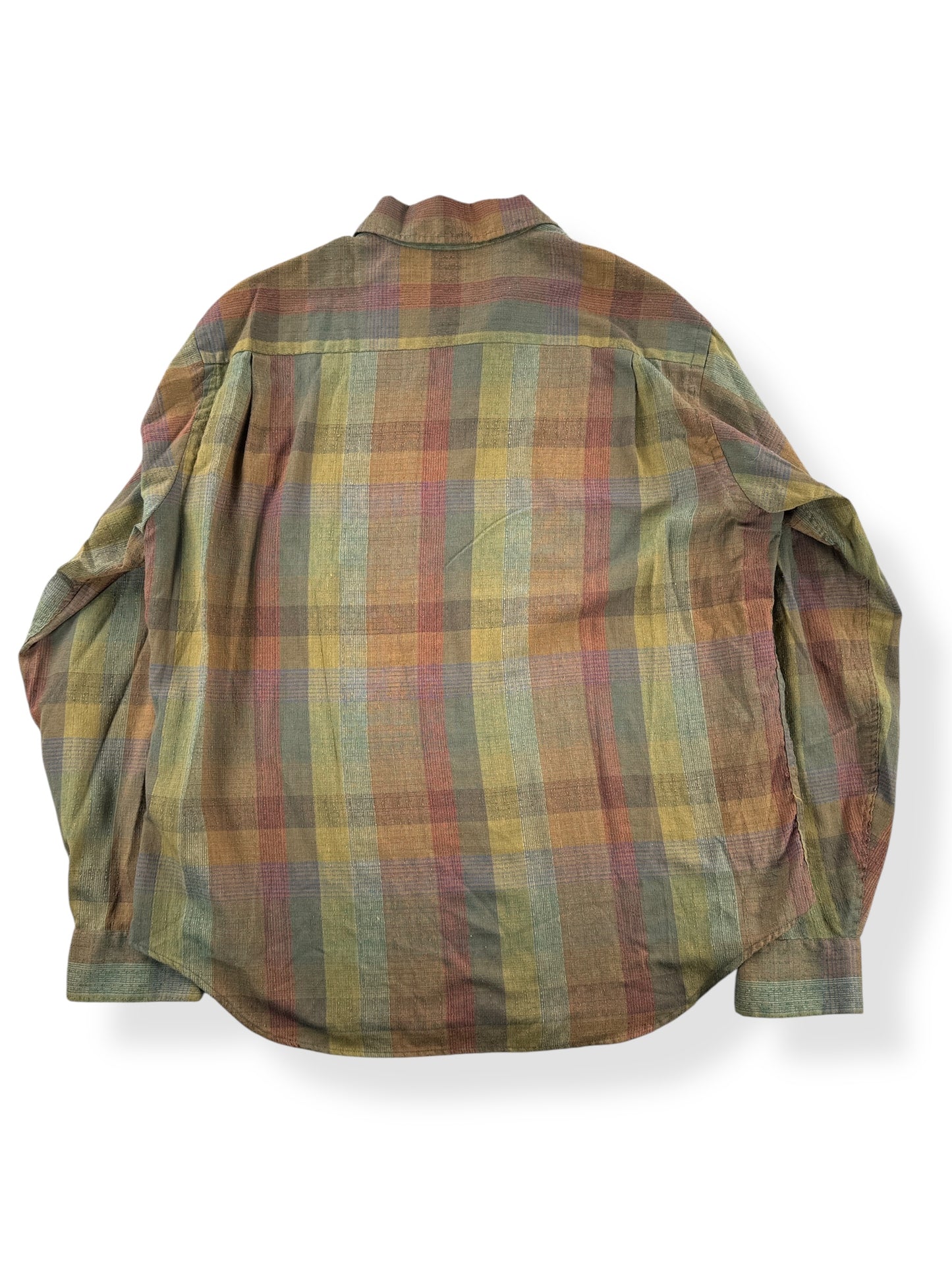 Back of Vintage Klopfensteins Perm Prest Longsleeve Shirt SZ L