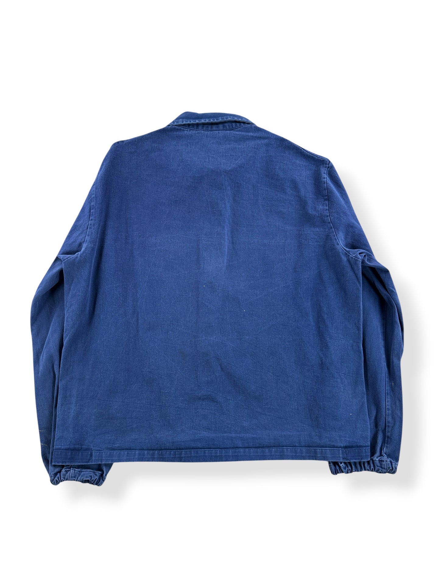 Back of Vintage French Chore Coat SZ L